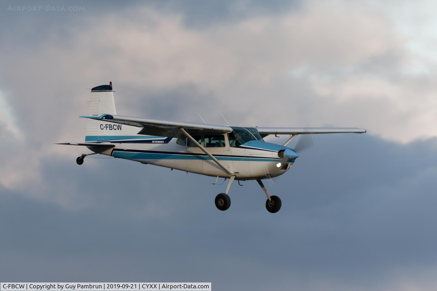 C-FBCW, 1979 Cessna 180K Skywagon C/N 18053117, Landing