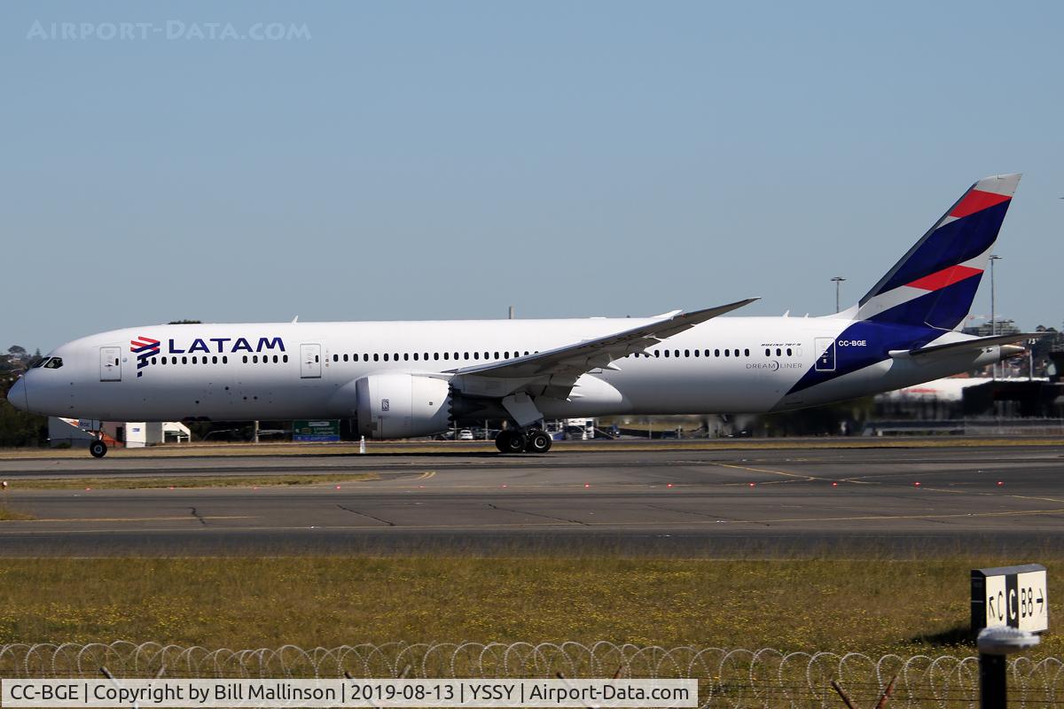 CC-BGE, 2015 Boeing 787-9 Dreamliner C/N 38478, LA800 to AKL