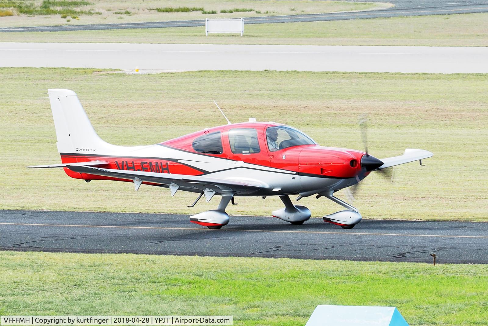 VH-FMH, 2017 Cirrus SR22T C/N 4435, Cirrus SR22  VH-FMH YPJT 280418.
