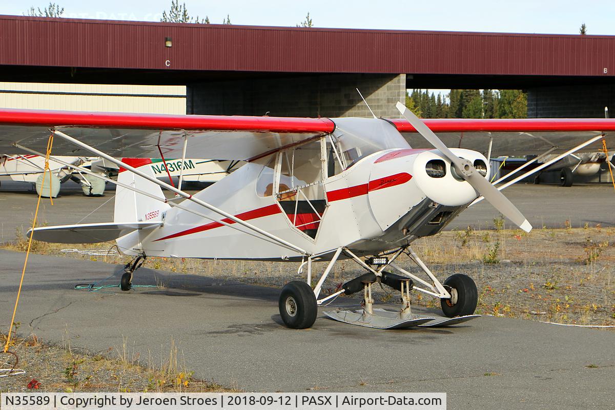N35589, Piper J5A Cub Cruiser C/N 5-693, PASX