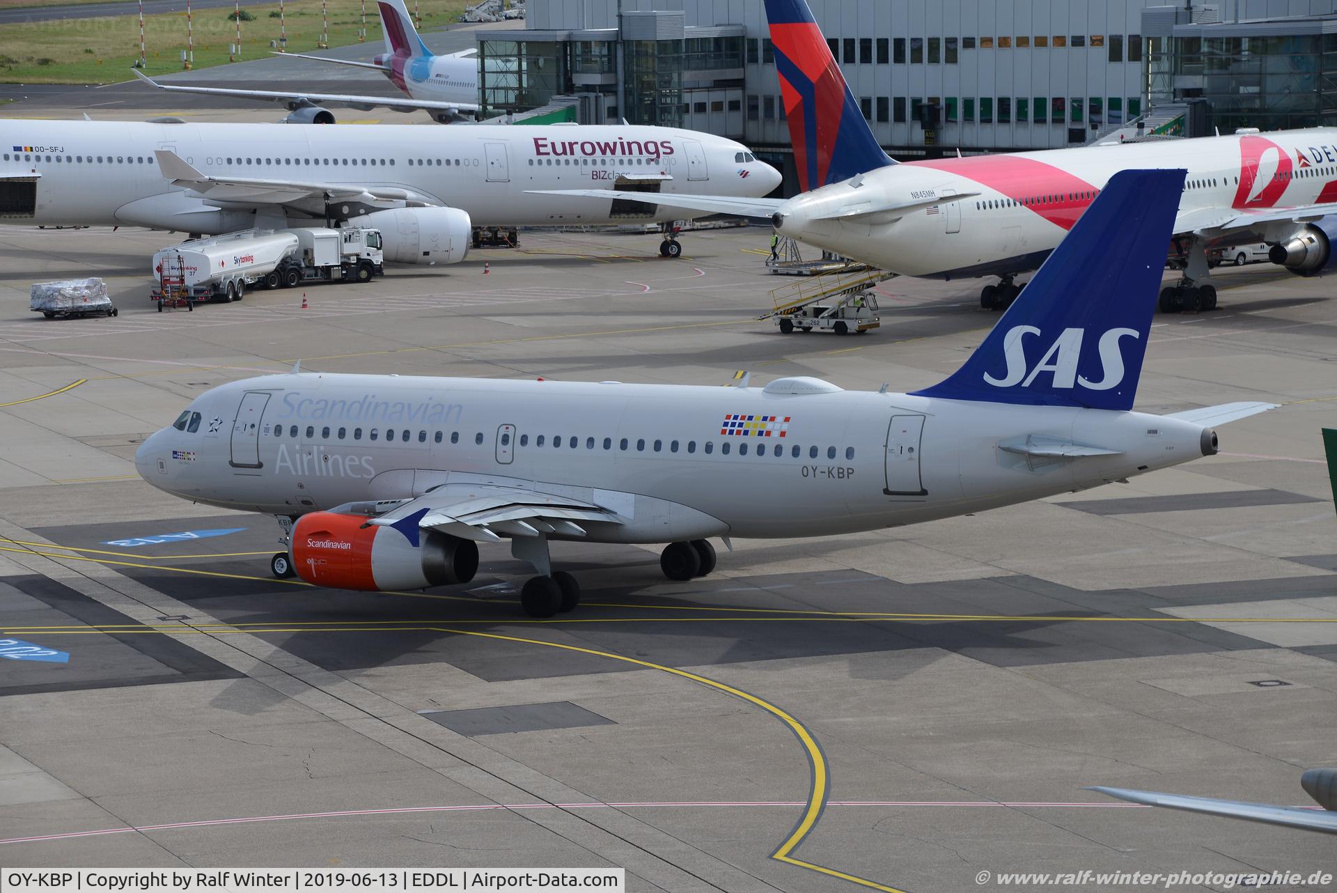 OY-KBP, 2006 Airbus A319-132 C/N 2888, Airbus A319-132 - SK SAS Scandinavian Air System 'Viger Viking' - 2888 - OY-KBP - 13.06.2019 - DUS