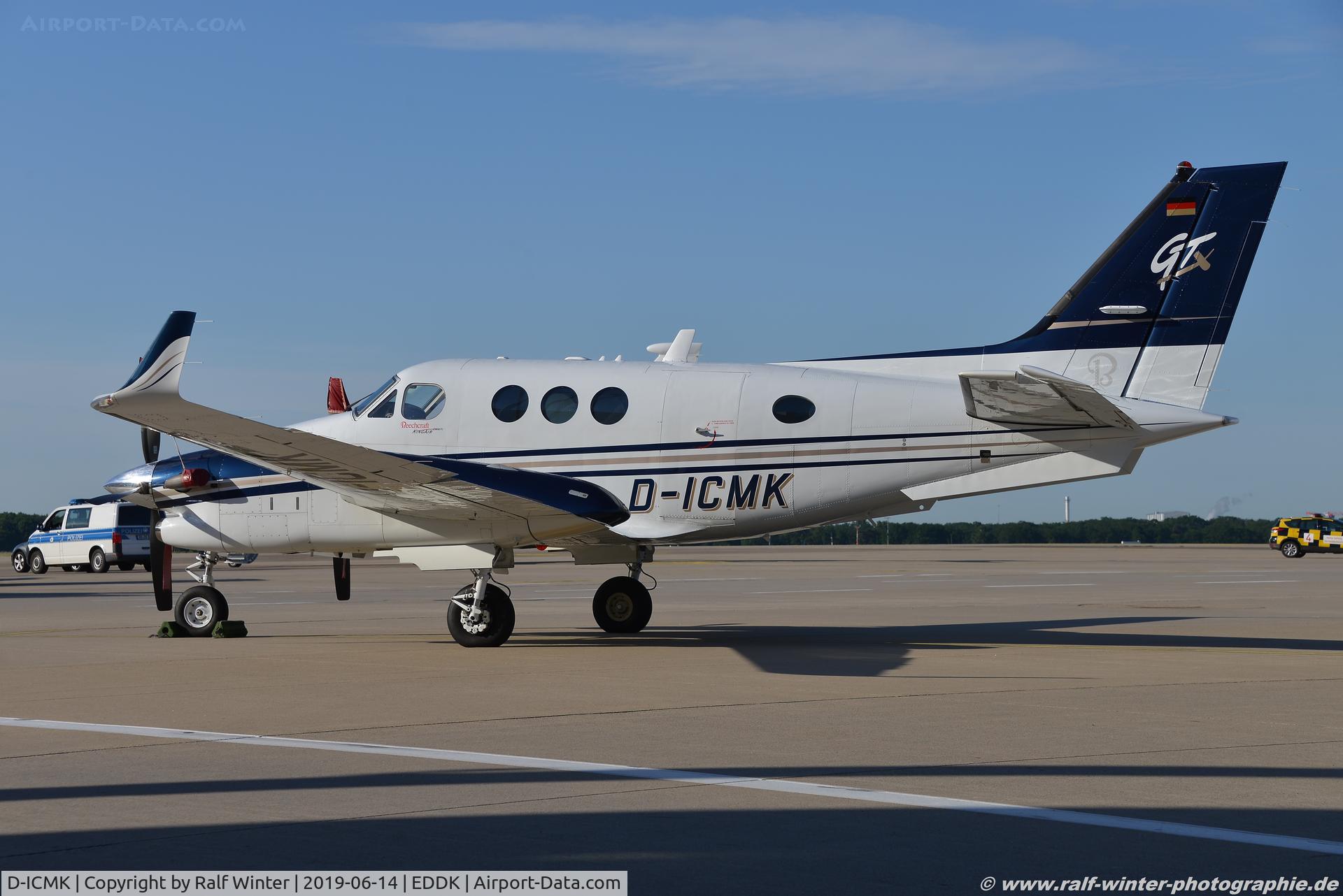 D-ICMK, 2009 Hawker Beechcraft C90GTi King Air C/N LJ-1928, Beechcraft C90GTi King Air - Firma Kapp, Coburg - LJ-1928 - D-ICMK - 14.06.2019 - CGN