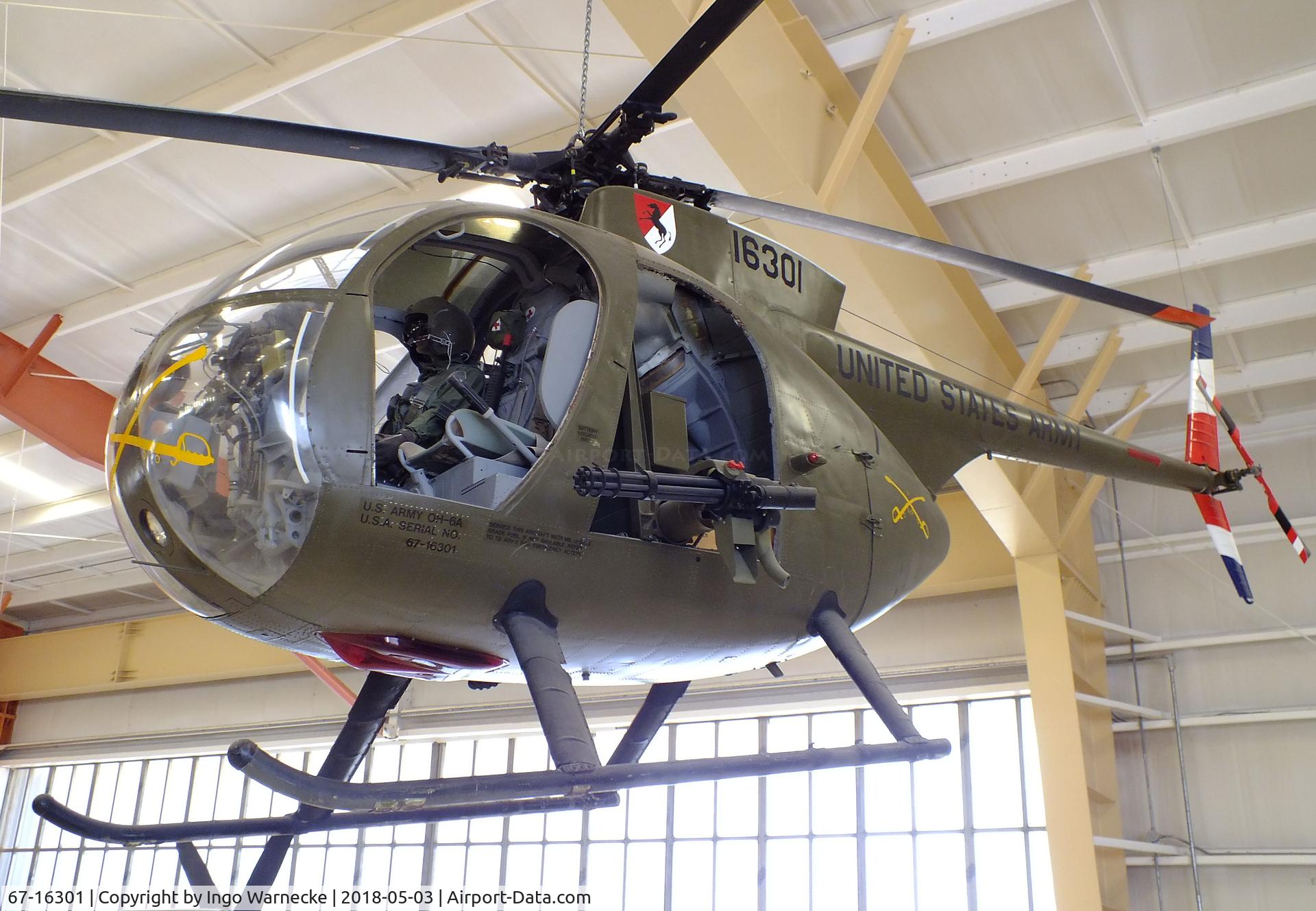 67-16301, 1967 Hughes OH-6A Cayuse C/N 0686, Hughes OH-6A Cayuse at the War Eagles Air Museum, Santa Teresa NM