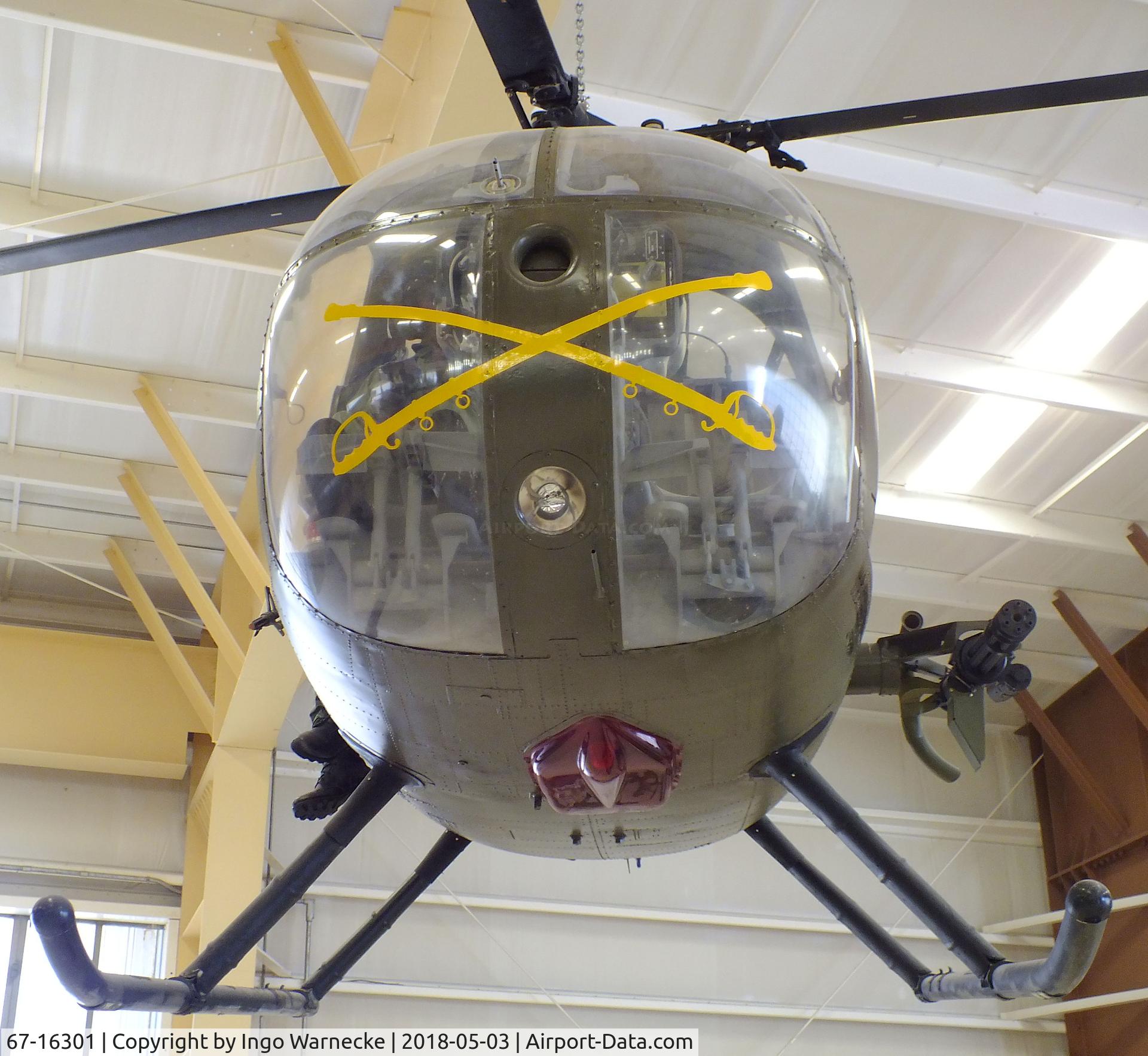 67-16301, 1967 Hughes OH-6A Cayuse C/N 0686, Hughes OH-6A Cayuse at the War Eagles Air Museum, Santa Teresa NM