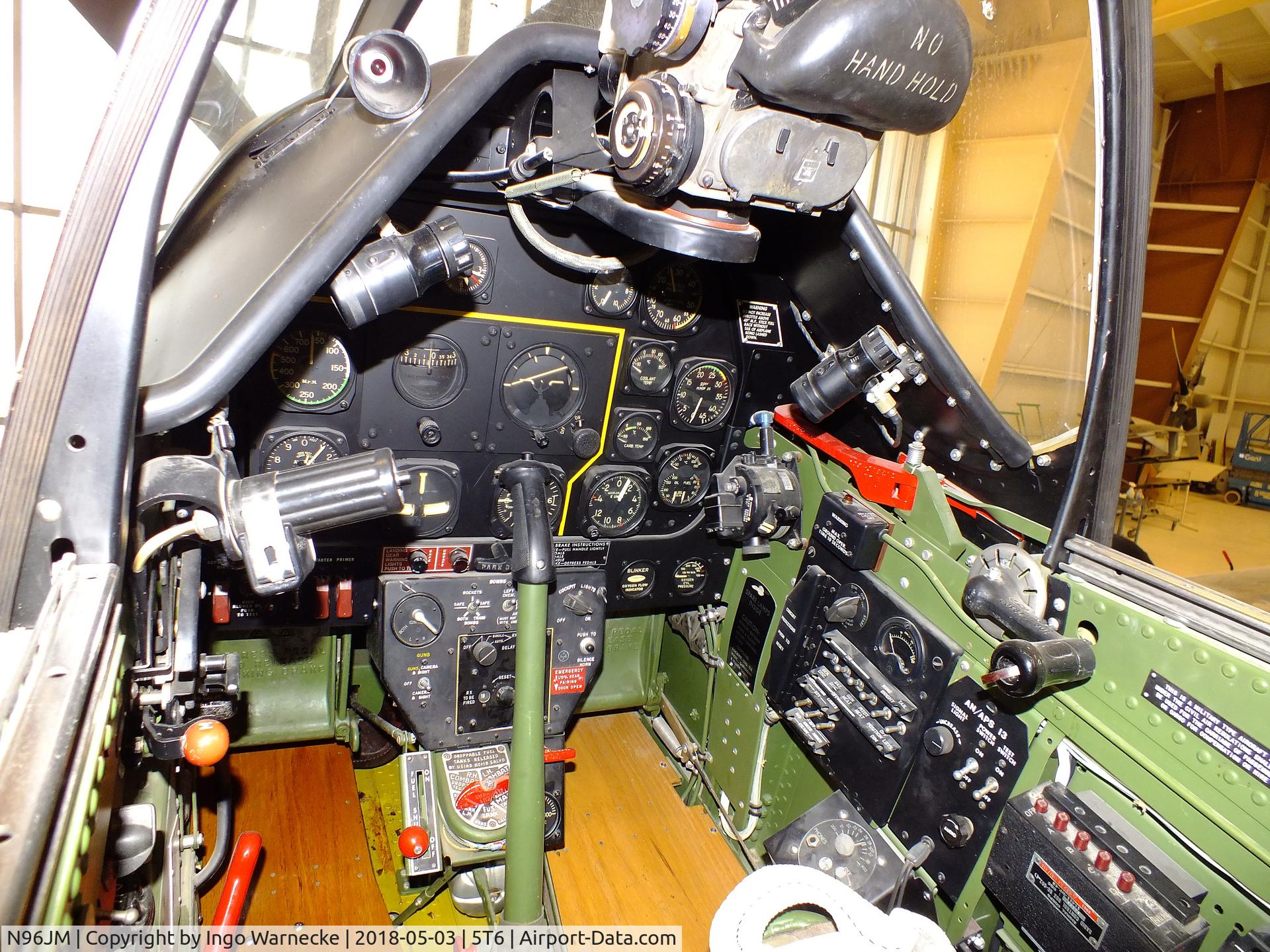 N96JM, North American P-51D Mustang C/N 44-75024J, North American P-51D Mustang at the War Eagles Air Museum, Santa Teresa NM  #c
