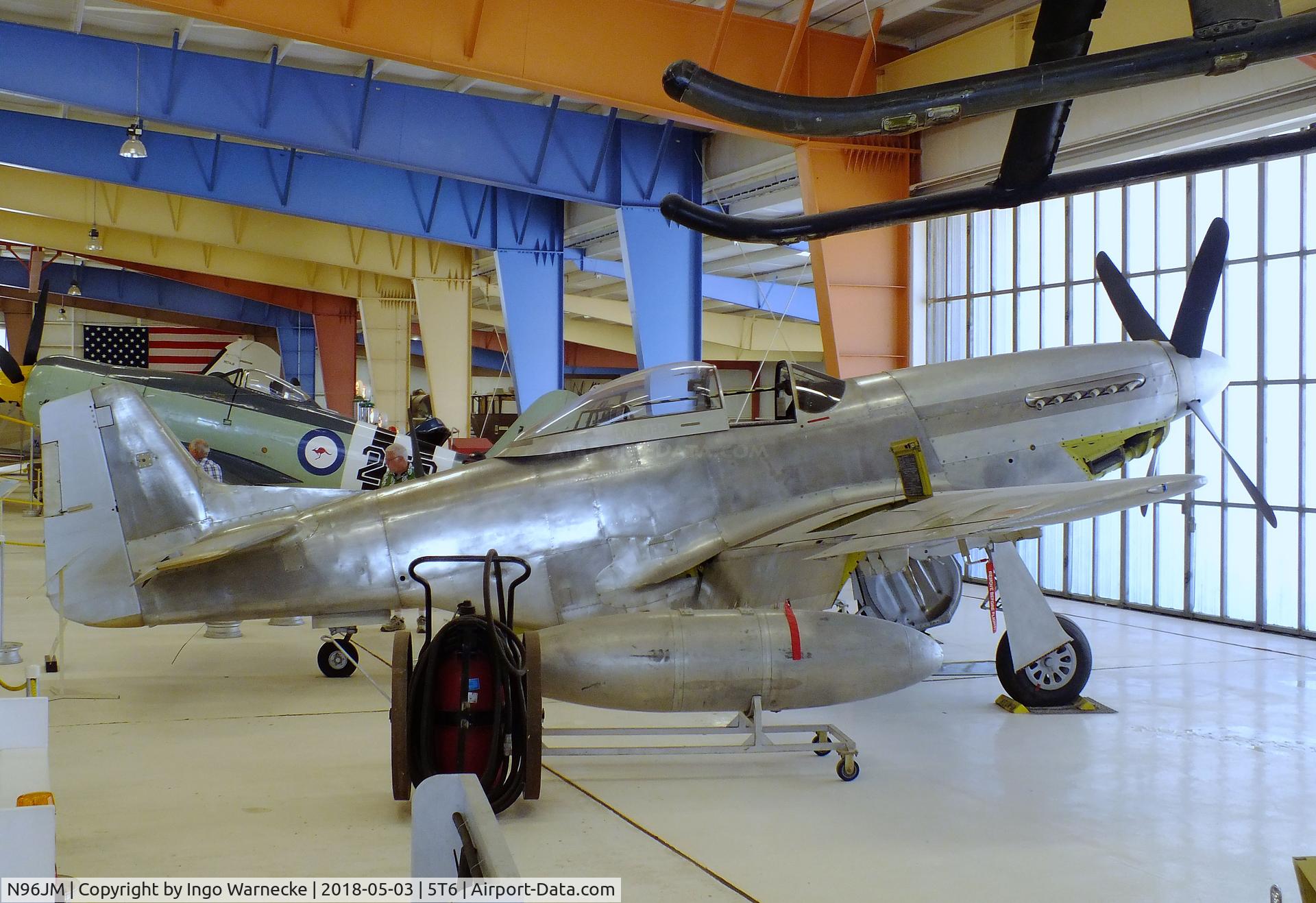 N96JM, North American P-51D Mustang C/N 44-75024J, North American P-51D Mustang at the War Eagles Air Museum, Santa Teresa NM