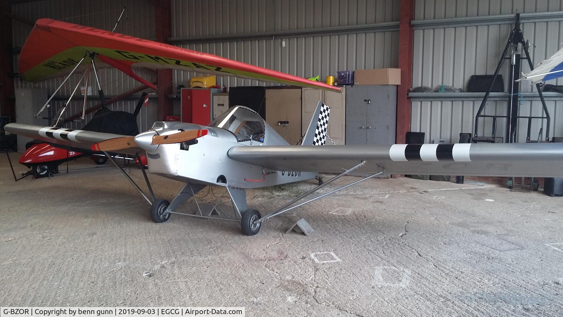 G-BZOR, 2001 Team Mini-Max 91 C/N PFA 186-13312, Still looking good after nineteen years, testament to it's builder