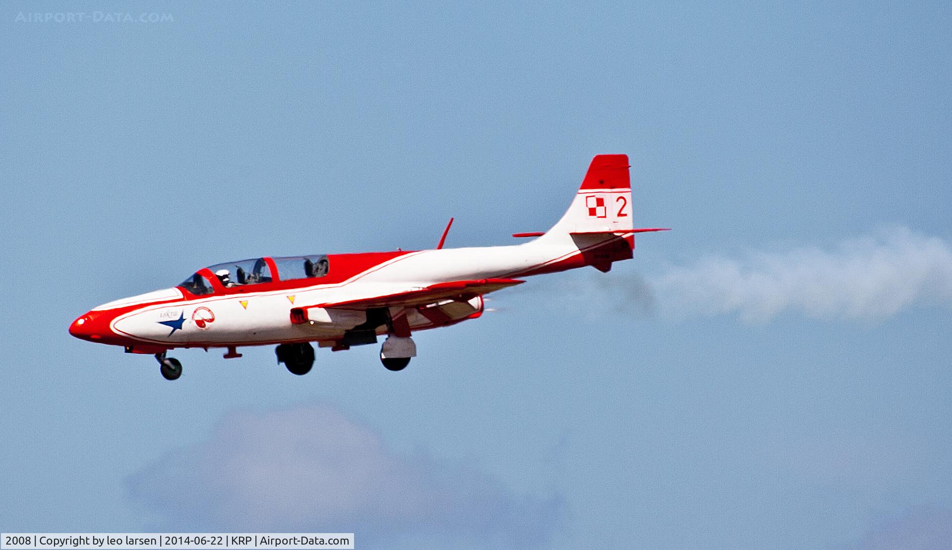 2008, PZL-Mielec TS-11 Iskra bis DF C/N 3H-2008, Karup Air Show 22.6.2014