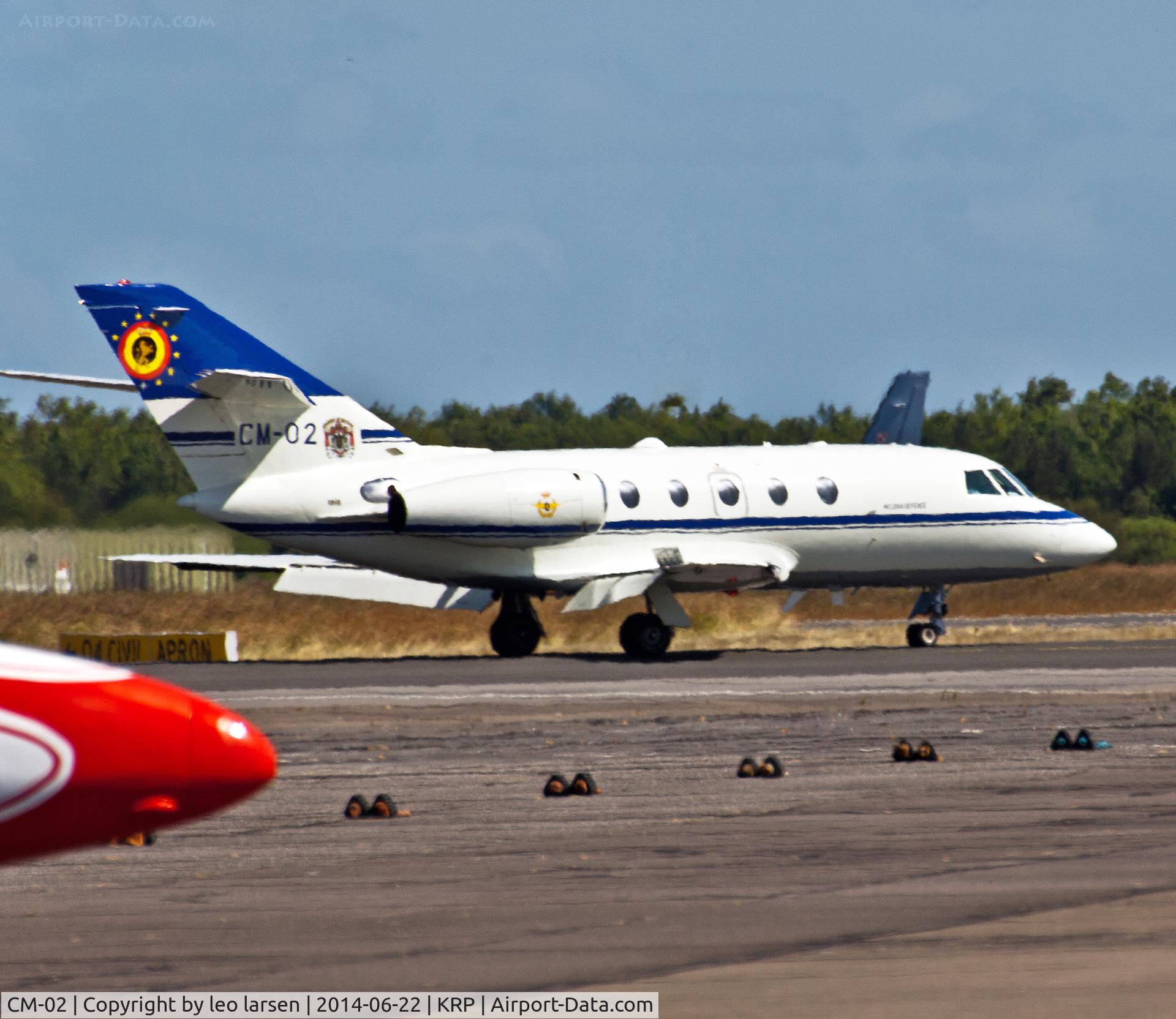 CM-02, 1973 Dassault Falcon (Mystere) 20E C/N 278, karup Air Show 22.6.2014