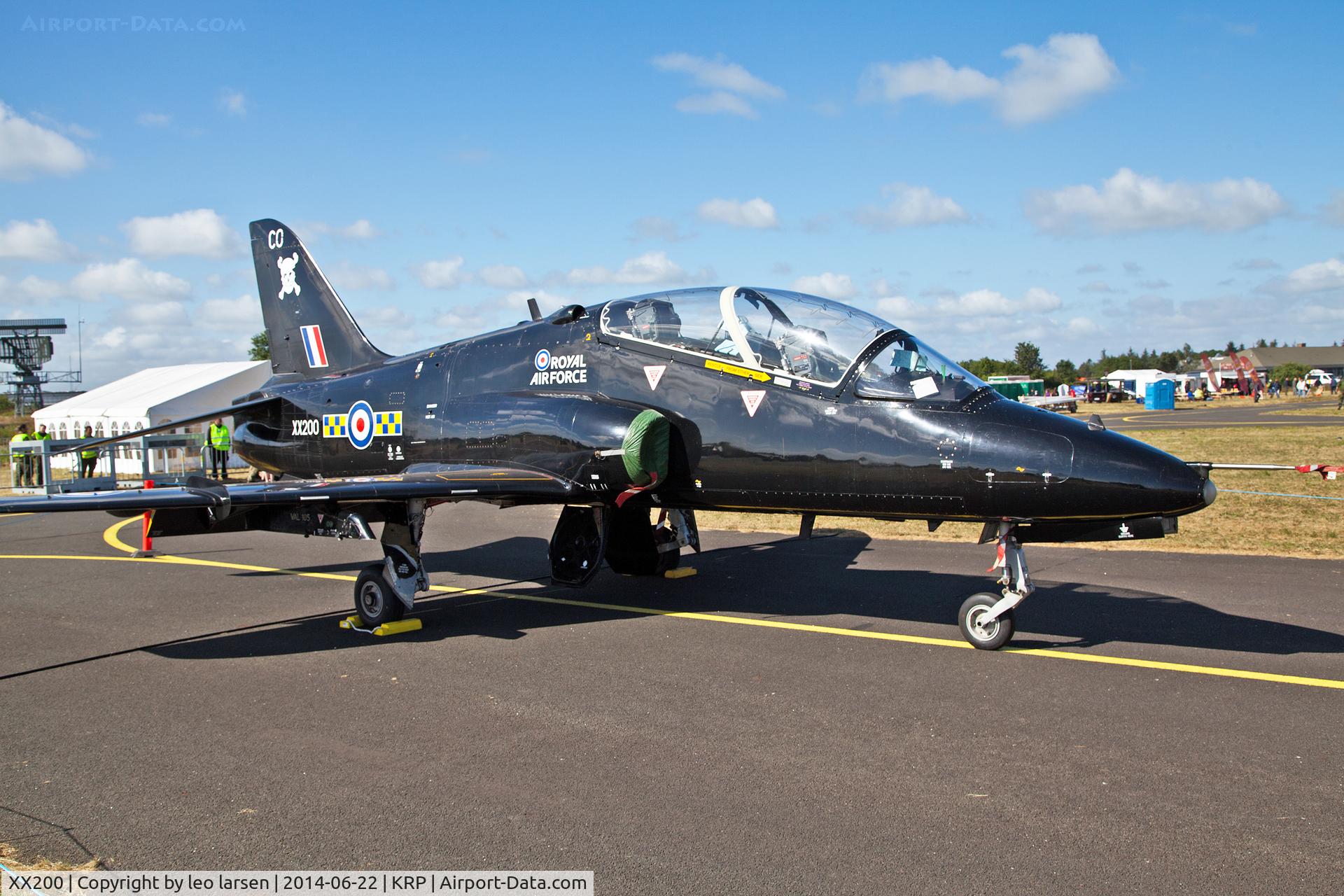 XX200, 1978 Hawker Siddeley Hawk T.1A C/N 047/312047, Karup Air Show 22.6.2014