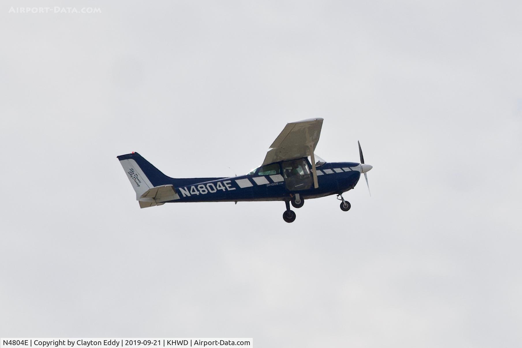 N4804E, 1978 Cessna 172N C/N 17271665, Hayward Airport California 2019.