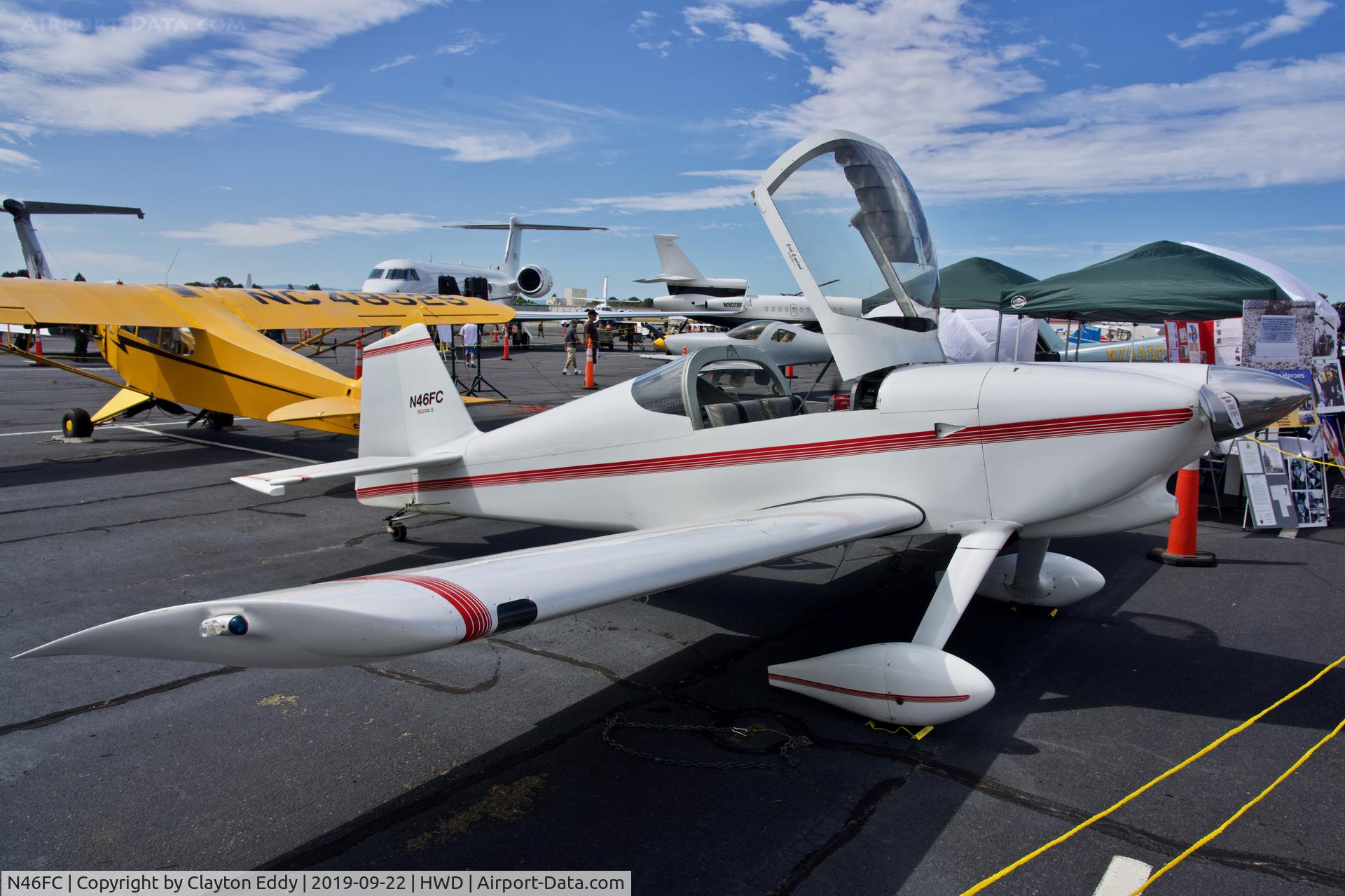 N46FC, 2003 Vans RV-6 C/N 60075, Hayward Airport Open House. California 2019.