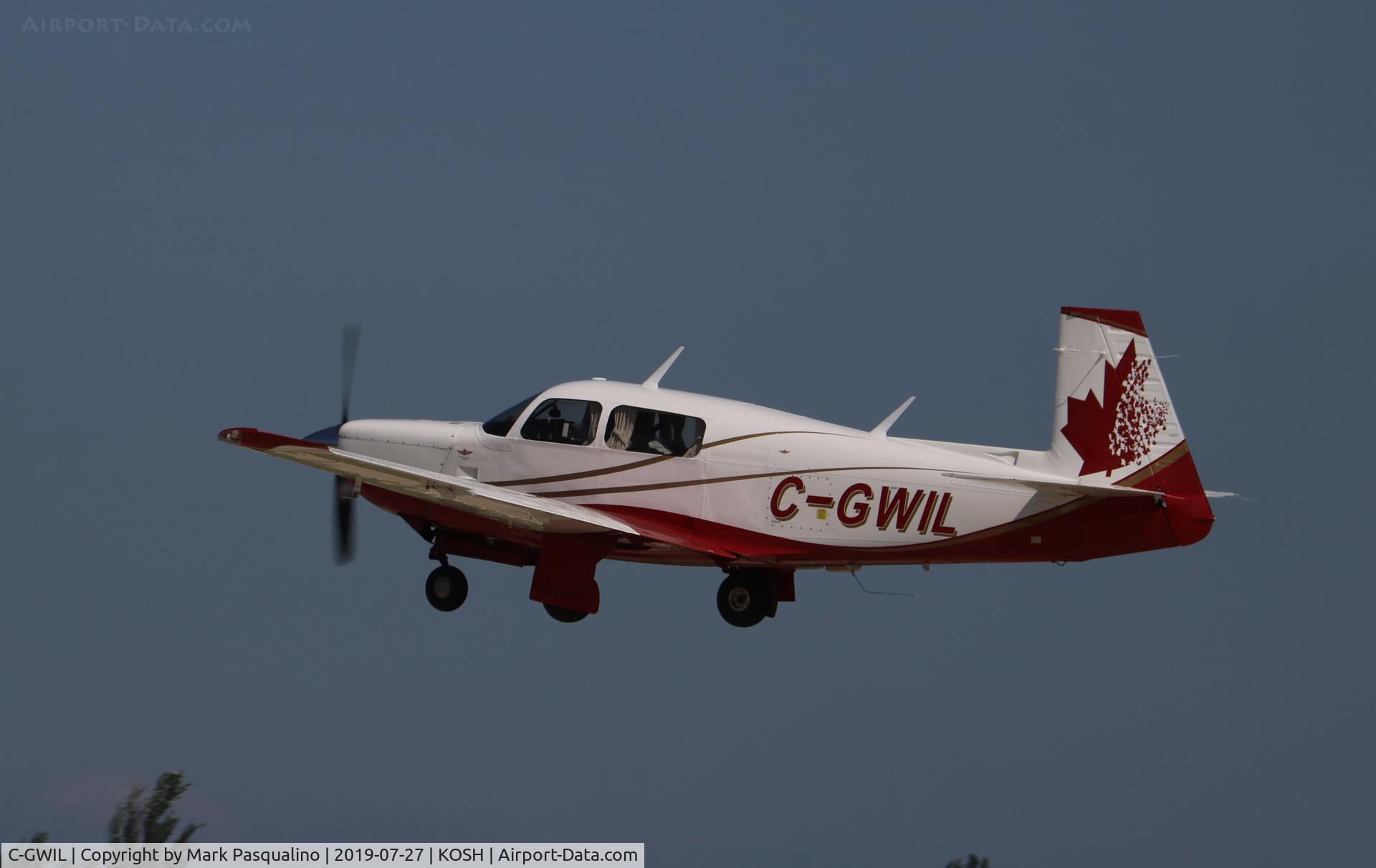 C-GWIL, 1981 Mooney M20K C/N 25-0592, Mooney M20K