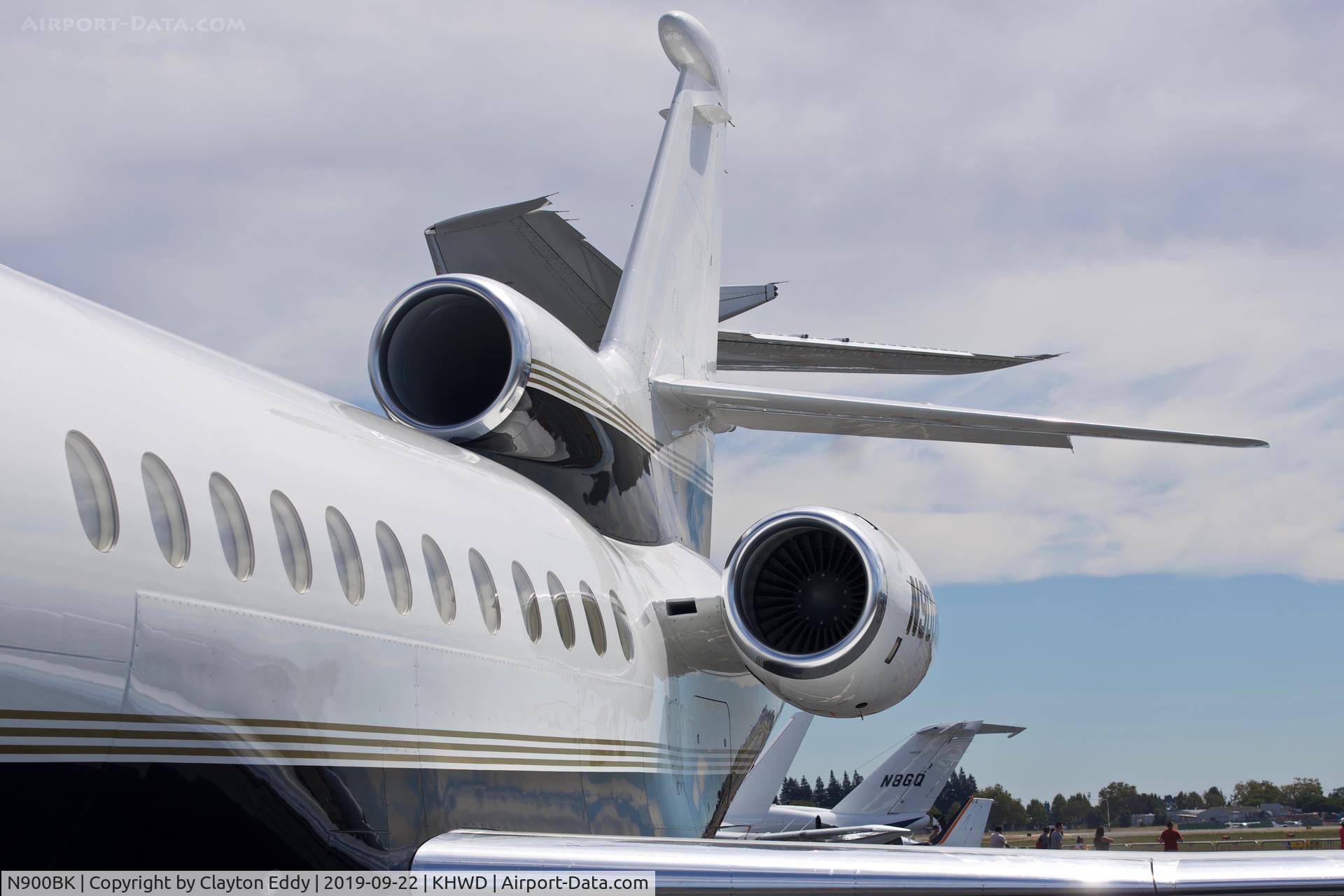 N900BK, 2000 Dassault Falcon 900 C/N 187, Hayward Airport Open House. California 2019.