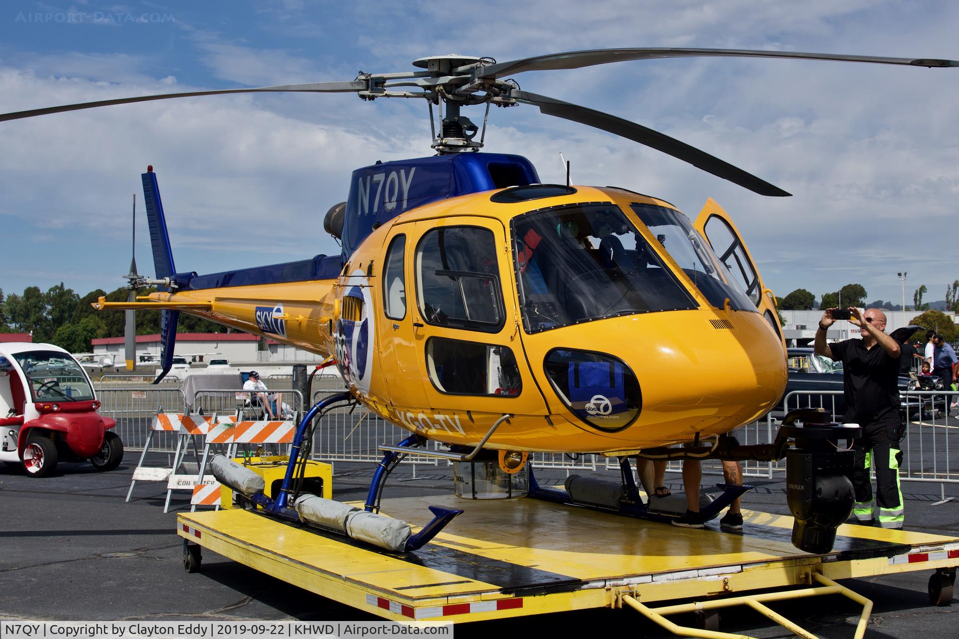 N7QY, Agusta A-119 C/N 14505, Hayward Airport Open House. California 2019.