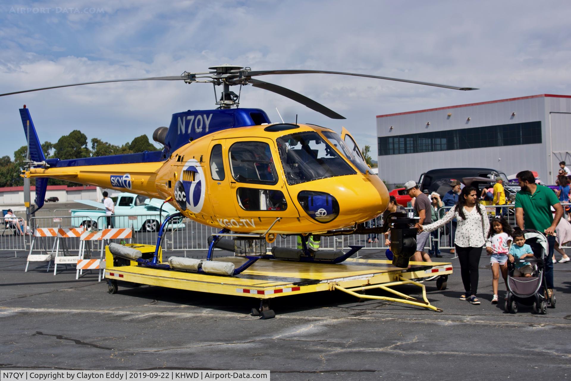 N7QY, Agusta A-119 C/N 14505, Hayward Airport Open House. California 2019.