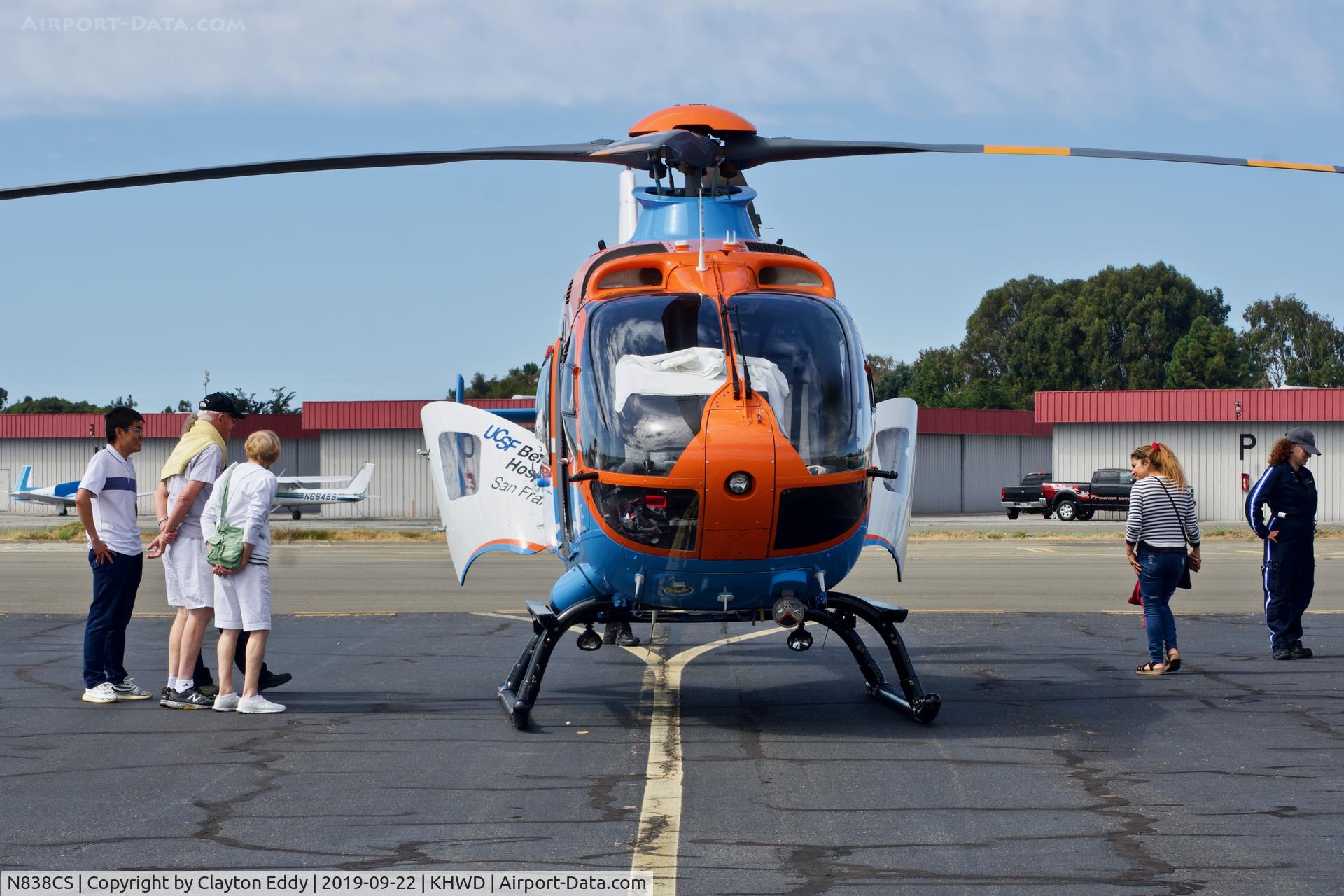 N838CS, 2013 Eurocopter EC-135P-2+ C/N 1123, Hayward Airport Open House. California 2019.