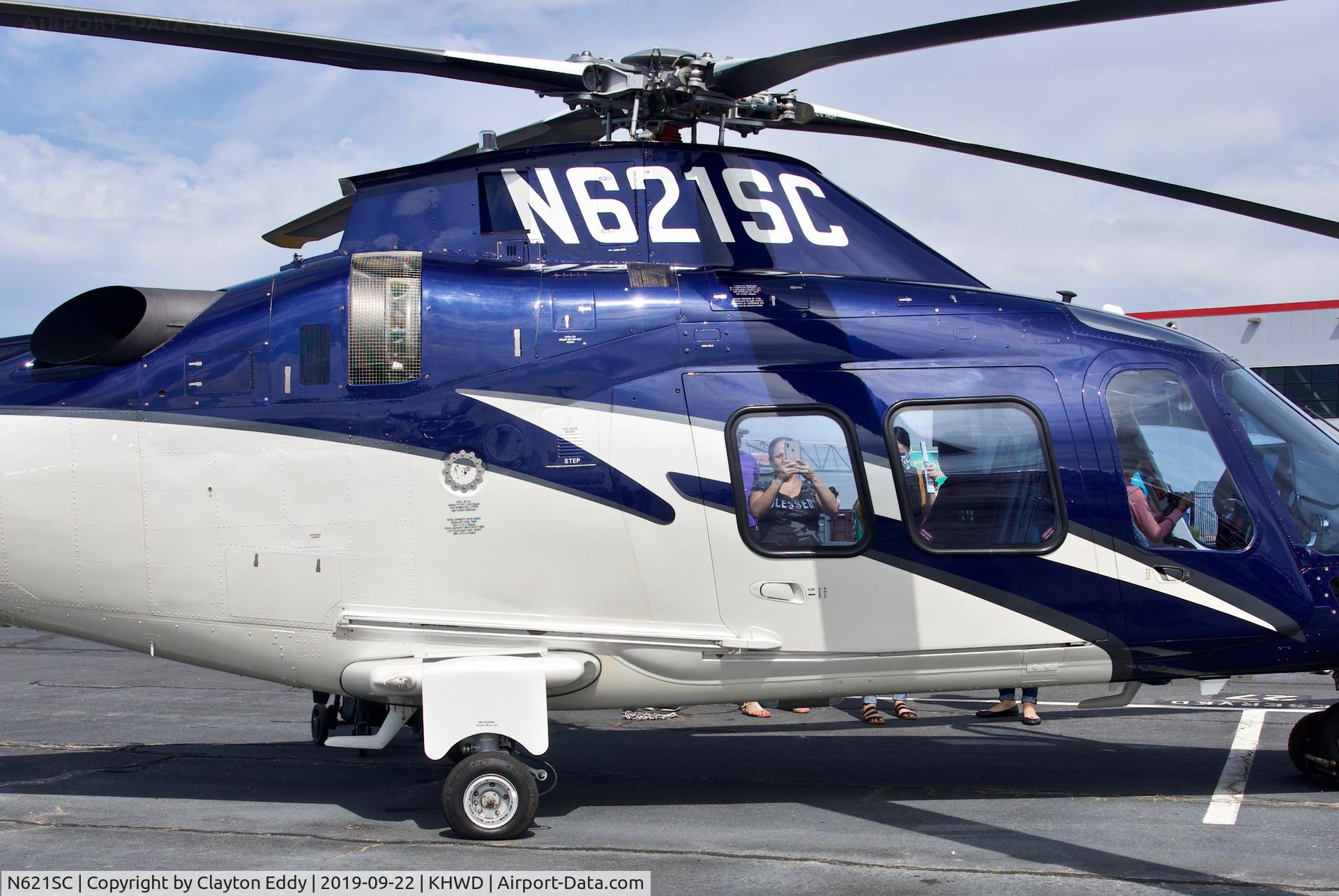 N621SC, 2008 Agusta A-109S C/N 22078, Hayward Airport Open House California 2019.