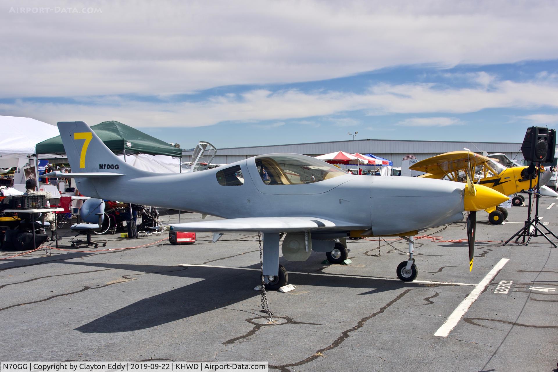 N70GG, 2018 Lancair Legacy 2000 C/N L2K-141, Hayward Airport Open House California 2019.