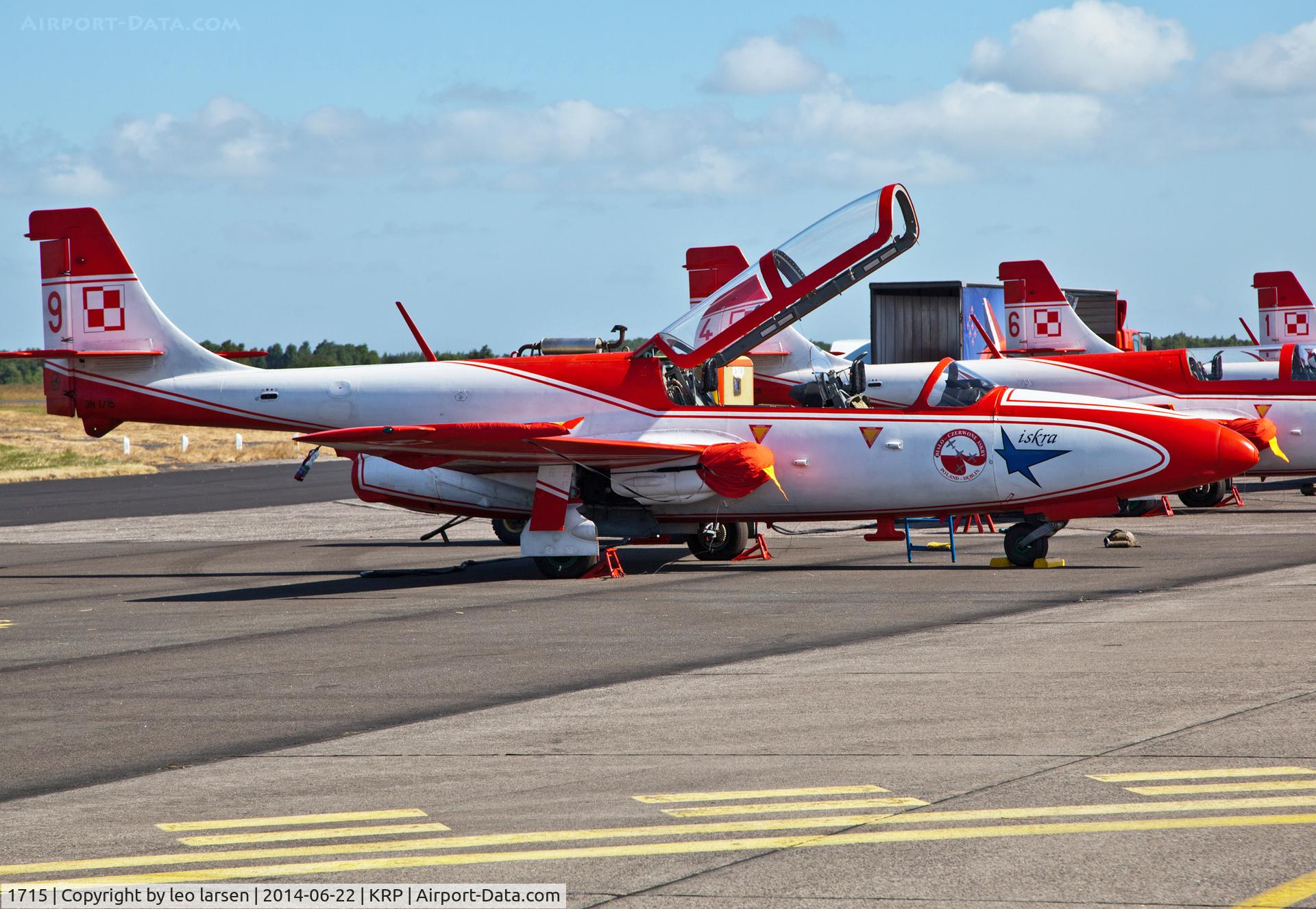 1715, PZL-Mielec TS-11 Iskra bis DF C/N 3H-1715, Karup Air Show 22.6.2014