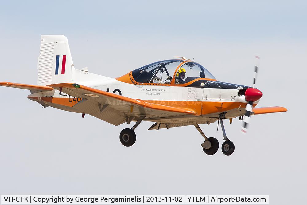 VH-CTK, 1975 New Zealand CT-4A Airtrainer C/N 040, Warbirds DownUnder Airshow.