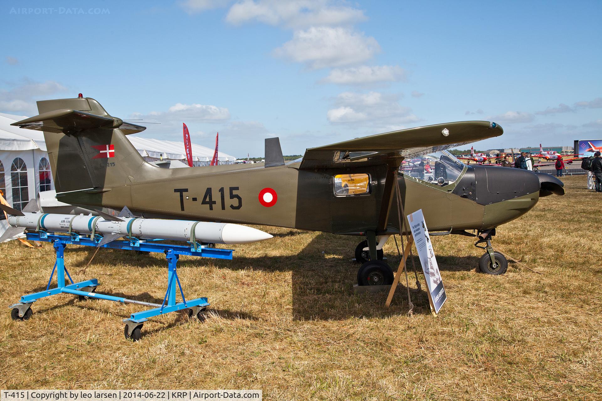 T-415, 1976 Saab T-17 Supporter C/N 15-215, Karup Air Show 22.6.2014