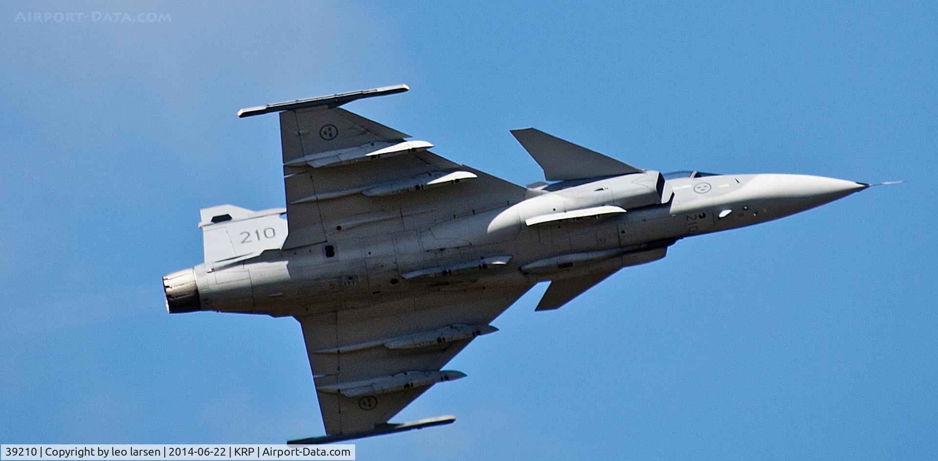 39210, Saab JAS-39C Gripen C/N 39210, Karup Air Show 22.6.2014
