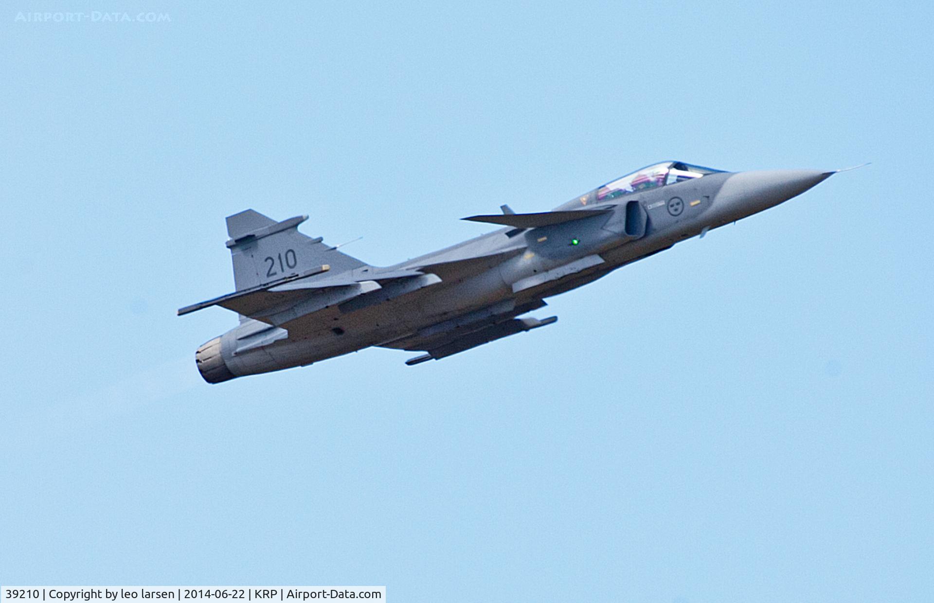 39210, Saab JAS-39C Gripen C/N 39210, Karup Air Show 22.6.2014