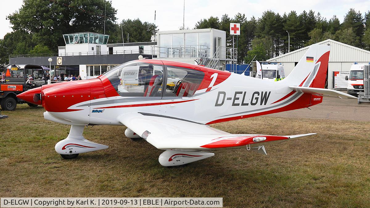 D-ELGW, 2019 Robin DR-401-120 C/N 2716, Static display at Sanicole Sunset Airshow 2019