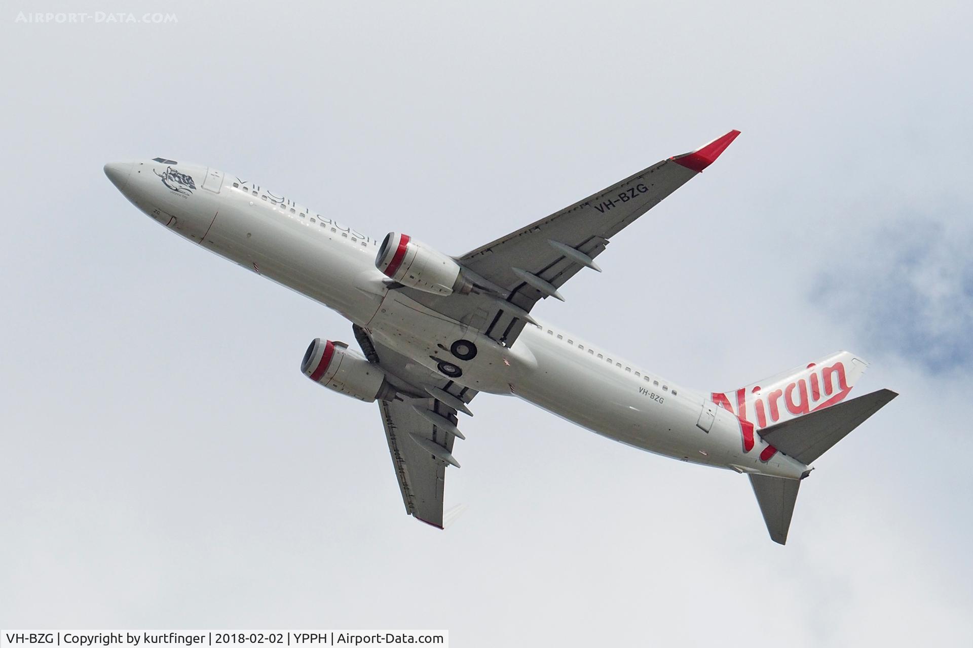 VH-BZG, 2010 Boeing 737-8FE C/N 37822, Boeing 737-8FE Virgin VH-BZG R03 YPPH 020218.