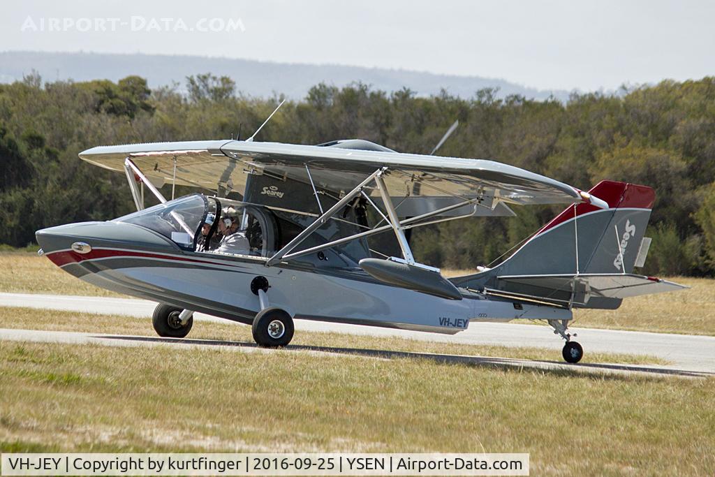VH-JEY, Progressive Aerodyne SeaRey LSX C/N 1LK585C, SeareyLSX VH-JEY,  Serpentine Airfield (YSEN) 250916.