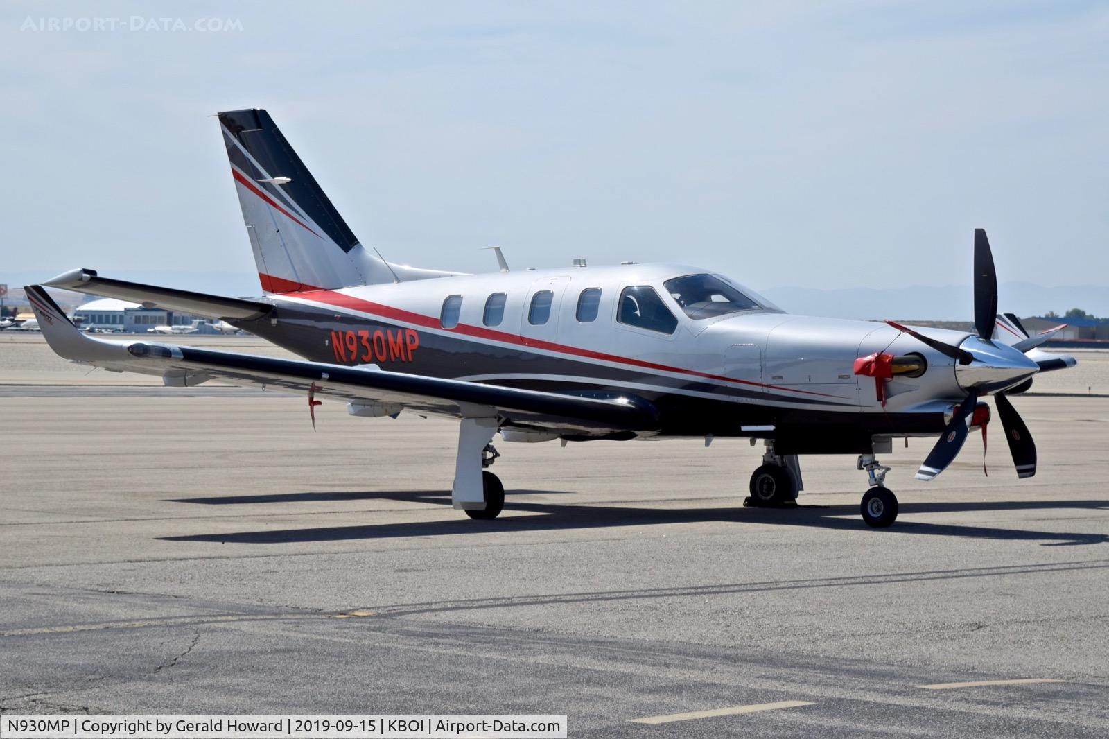N930MP, 2017 Socata TBM-700 C/N 1165, Parked on the north GA ramp.