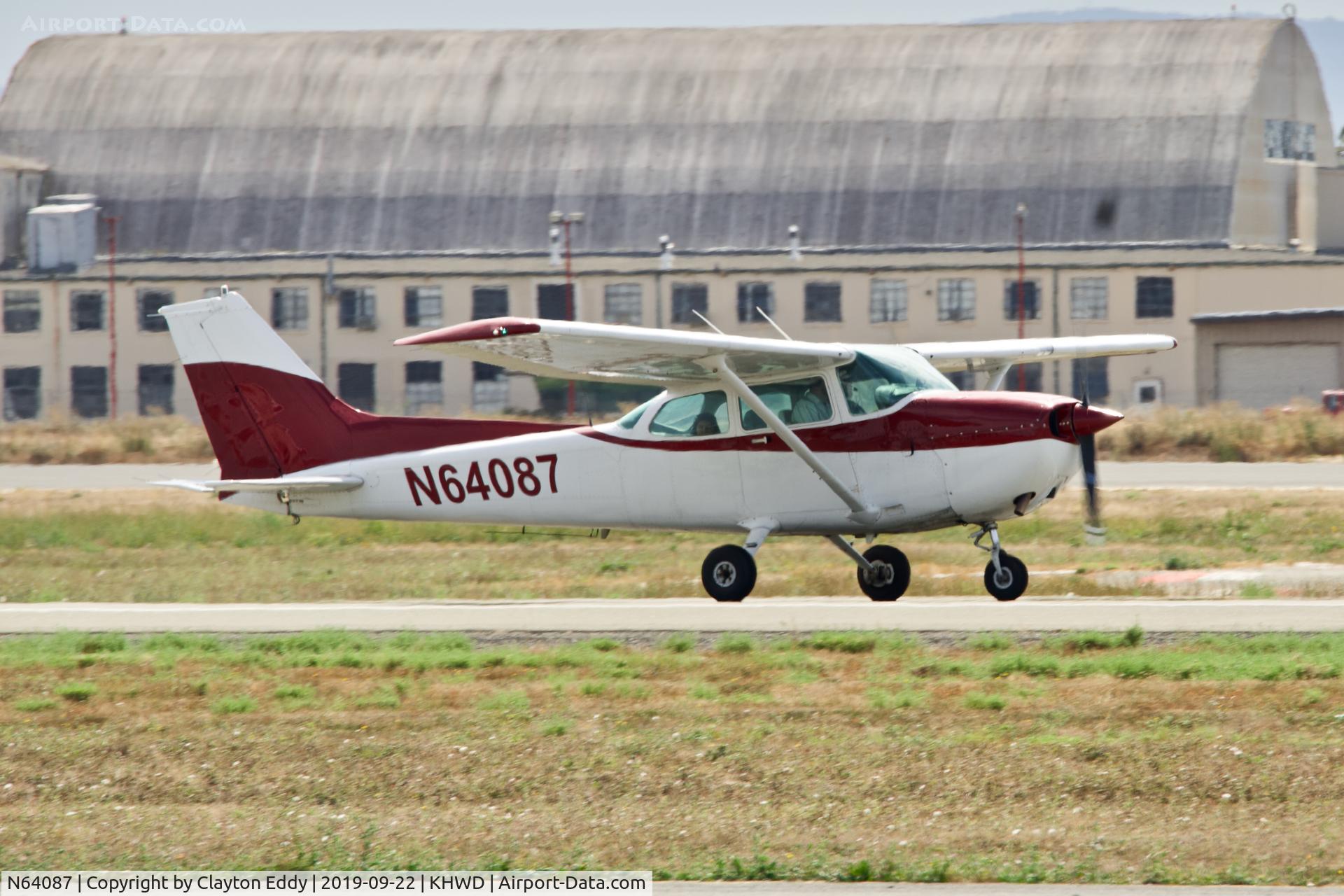 N64087, 1981 Cessna 172P C/N 17275519, Hayward Airport Open House California 2019.