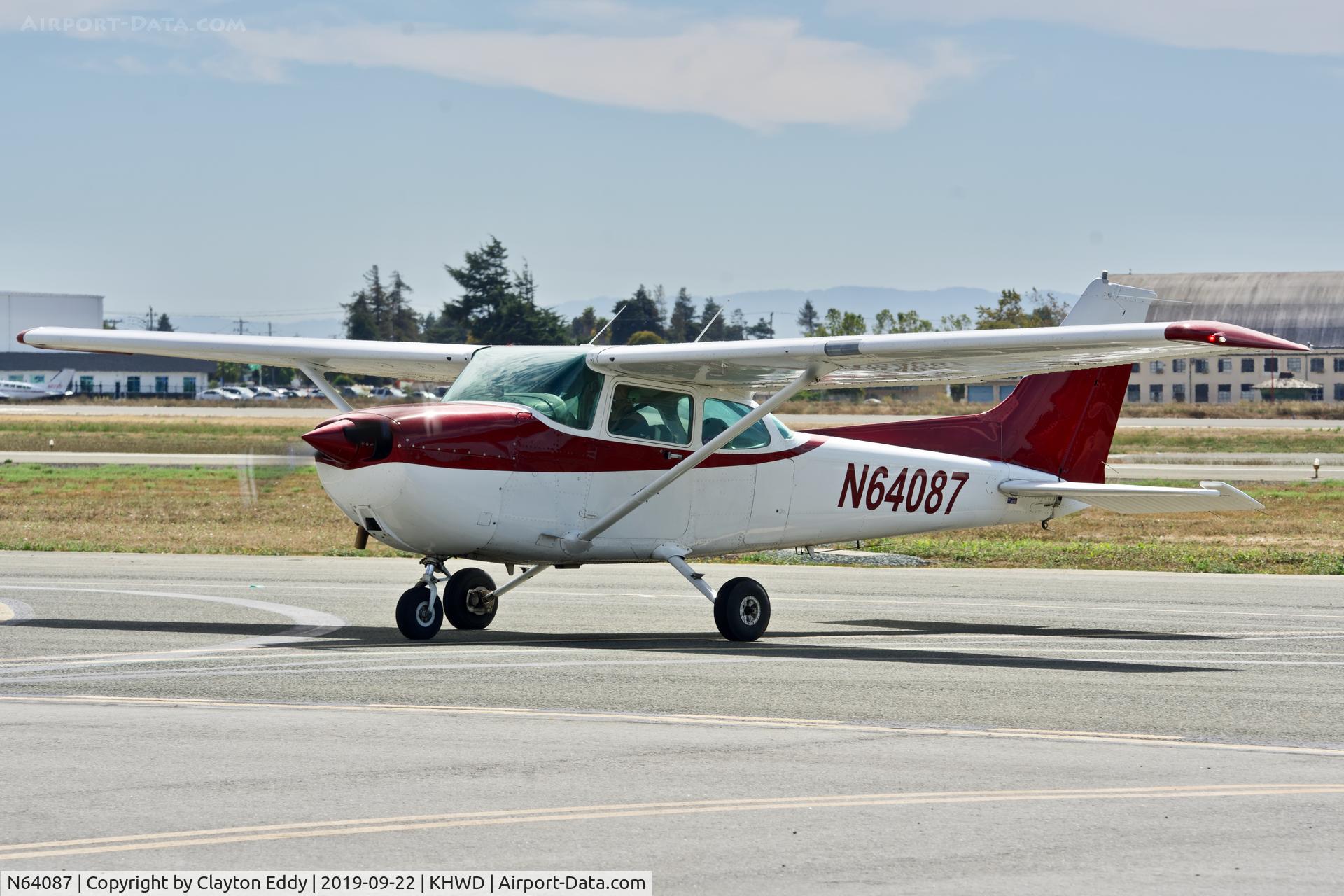 N64087, 1981 Cessna 172P C/N 17275519, Hayward Airport Open House California 2019.