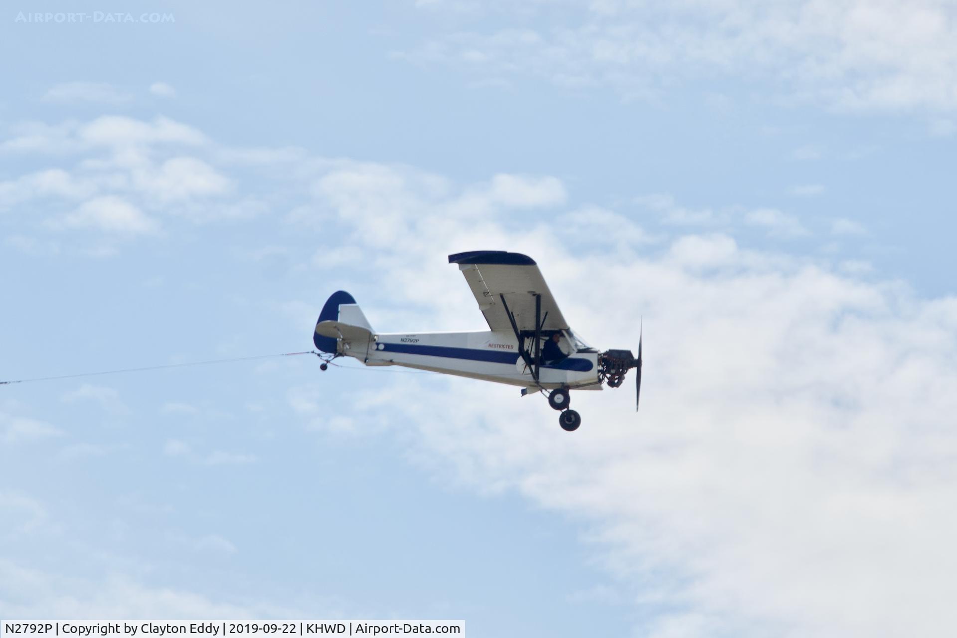 N2792P, 1955 Piper PA-18A Super Cub C/N 18-4427, Hayward Airport California 2019.
