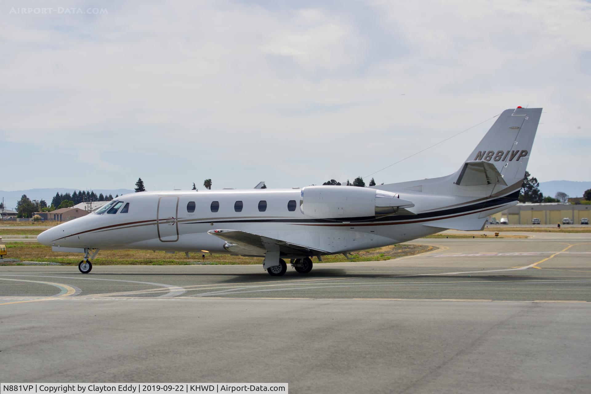 N881VP, Cessna 560 Citation XLS+ C/N 560-6018, Hayward Airport California 2019.