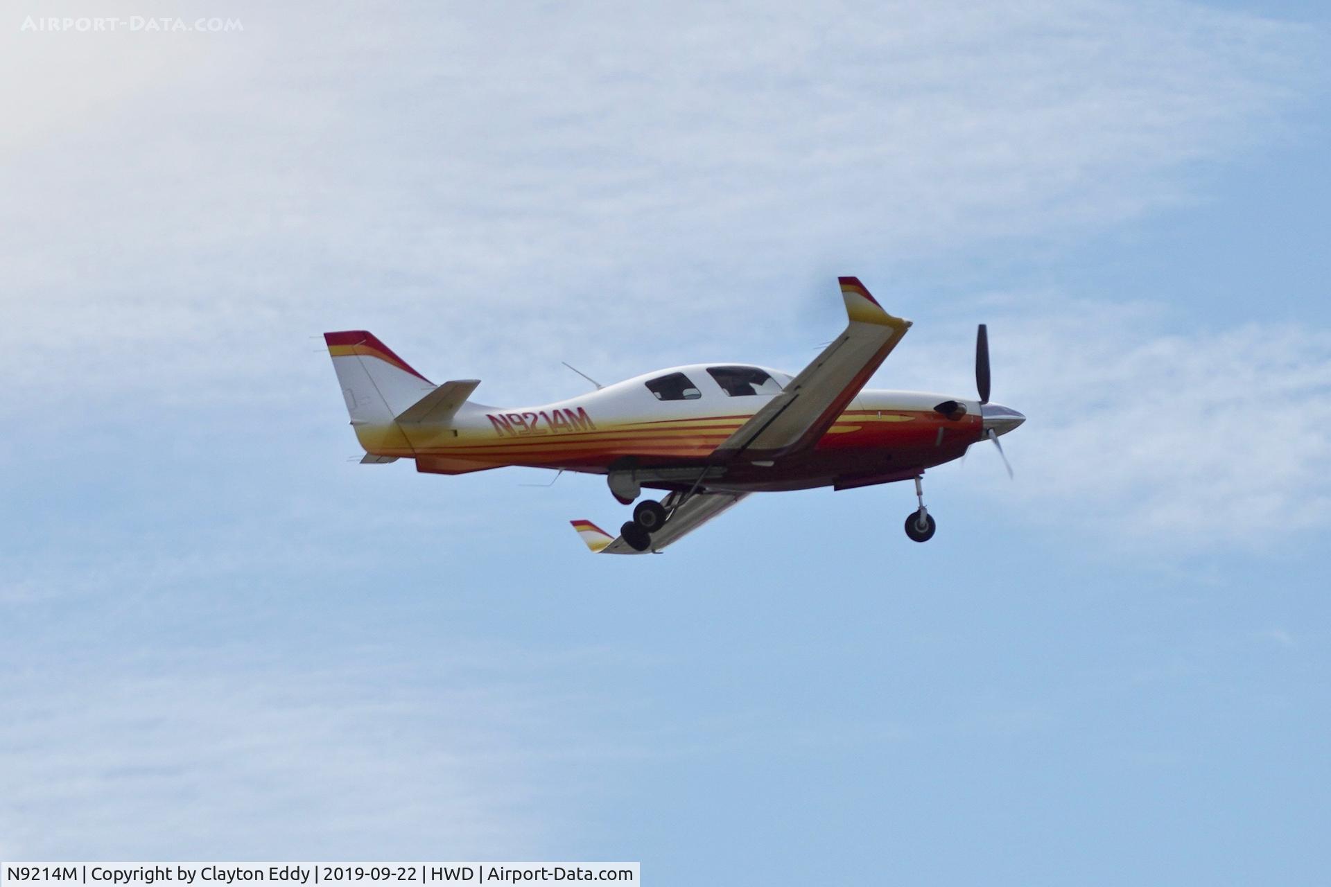 N9214M, 2005 Lancair IV-P C/N LIV-567, Hayward Airport California 2019.
