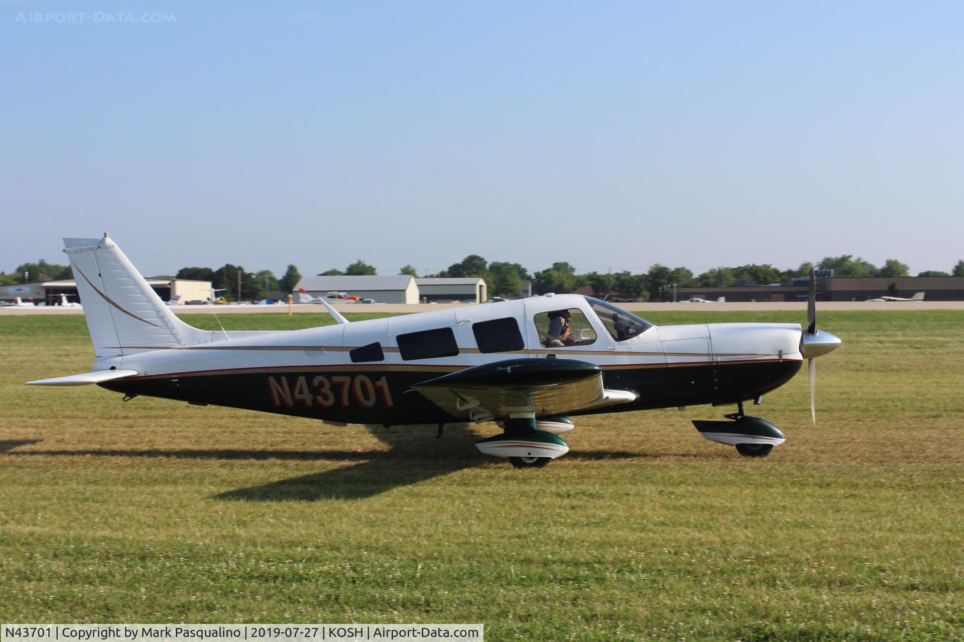 N43701, 1974 Piper PA-32-300 Cherokee Six C/N 32-7440139, Piper PA-32-300