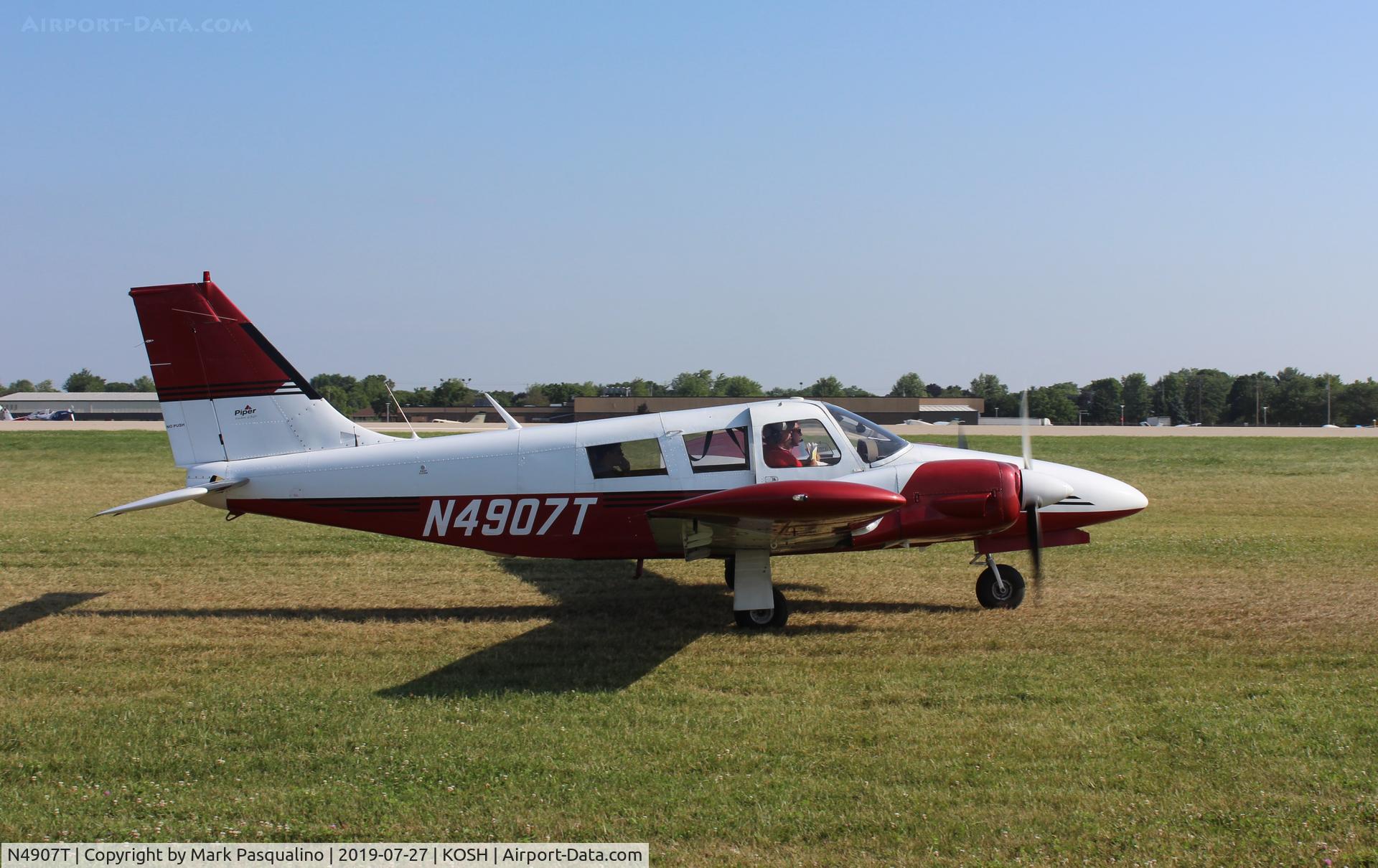 N4907T, 1972 Piper PA-34-200 C/N 34-7250184, Piper PA-34-200