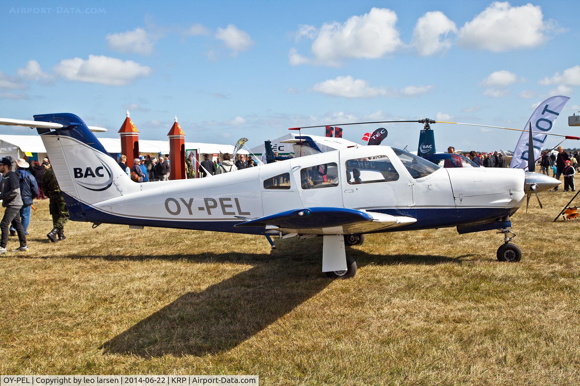 OY-PEL, 1980 Piper PA-28RT-201 Arrow IV C/N 28R-8018024, Karup Air Show 22.6.2014