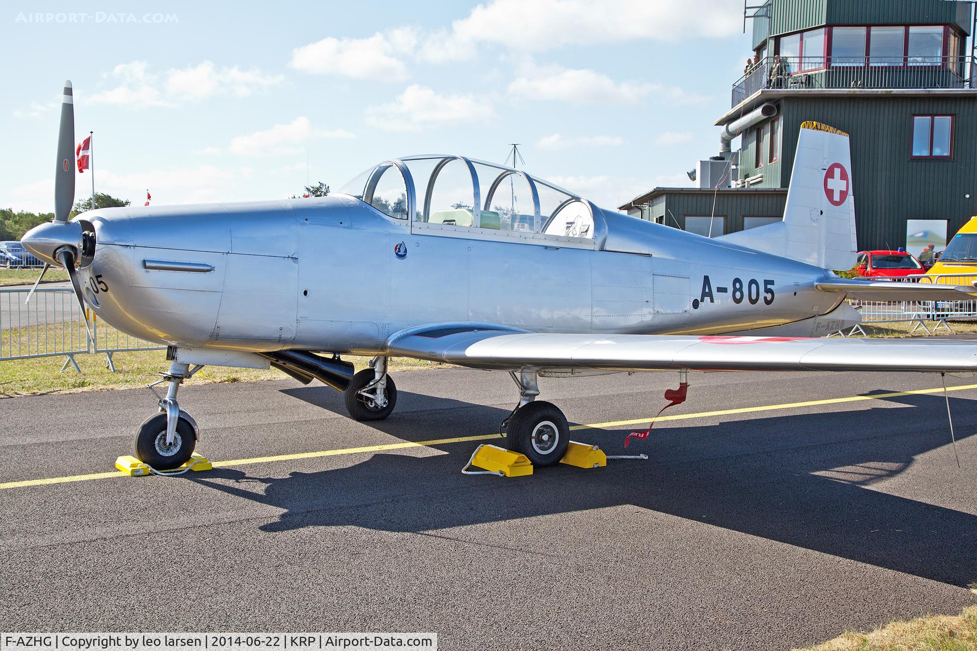 F-AZHG, 1956 Pilatus P3-03 C/N 322, Karup Air Show 22.6.2014