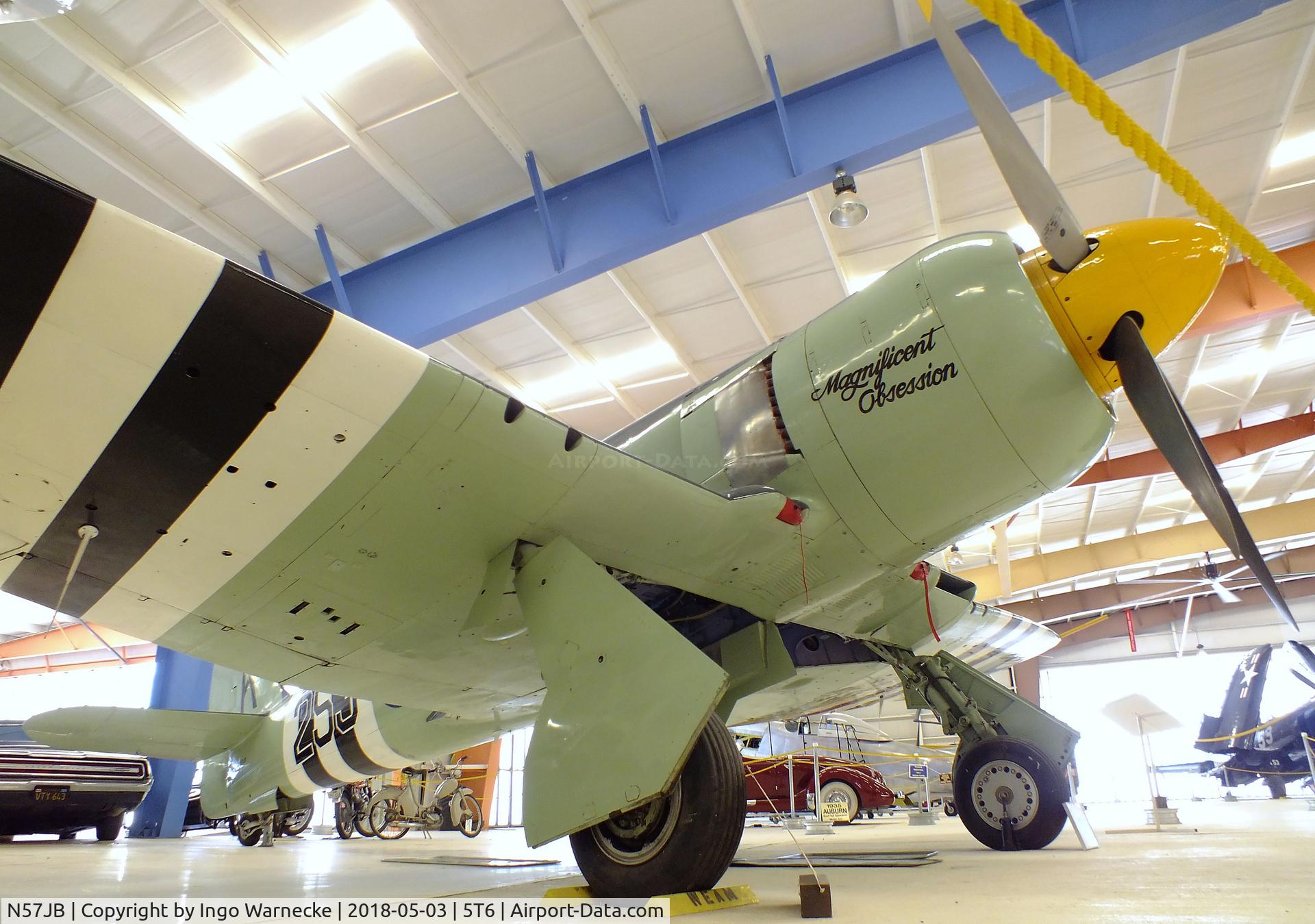 N57JB, 1948 Hawker Fury FB.10 C/N 37703 (ISS23), Hawker Sea Fury FB10 at the War Eagles Air Museum, Santa Teresa NM