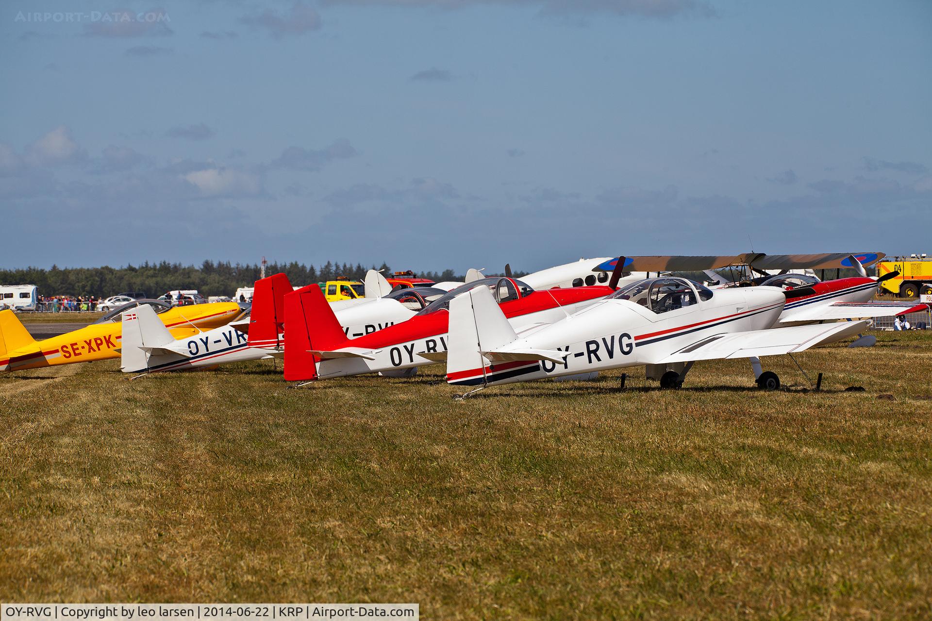 OY-RVG, 2010 Vans RV-6 C/N 2005-09, Karup Air Show 22.6.2014