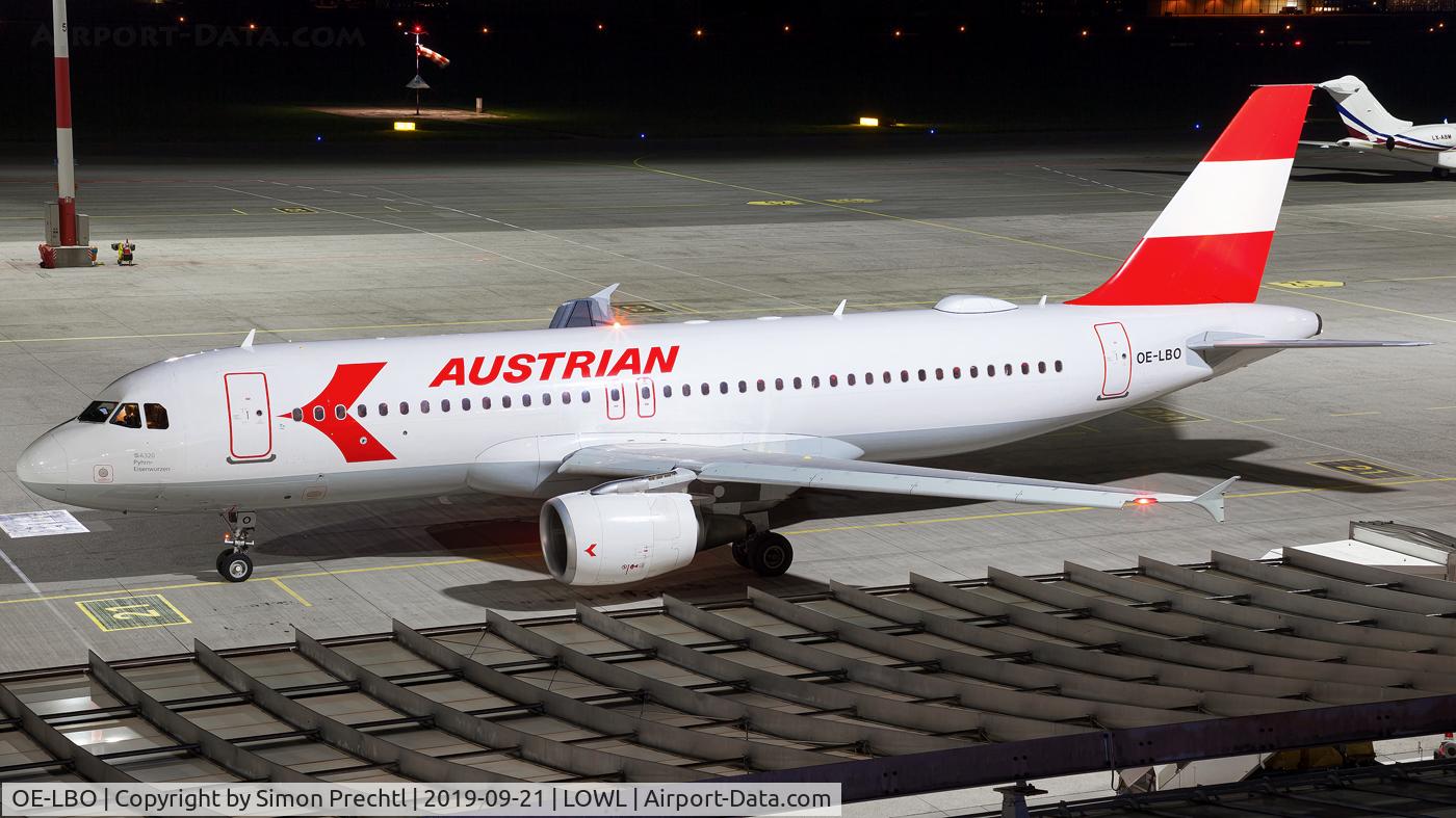 OE-LBO, 1998 Airbus A320-214 C/N 776, OE-LBO @ Linz Airport