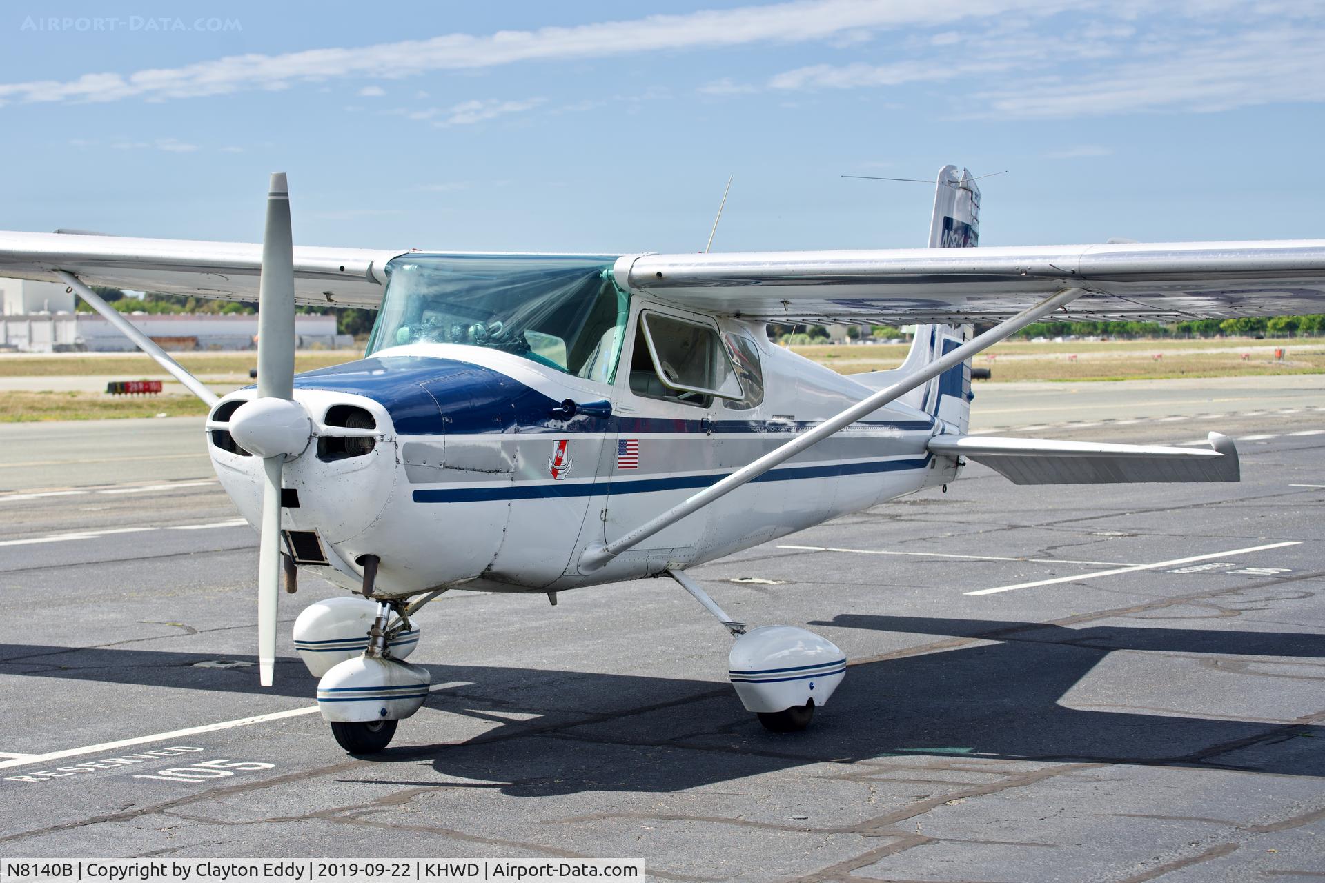 N8140B, 1957 Cessna 172 C/N 29940, Hayward Airport Open House California 2019.
