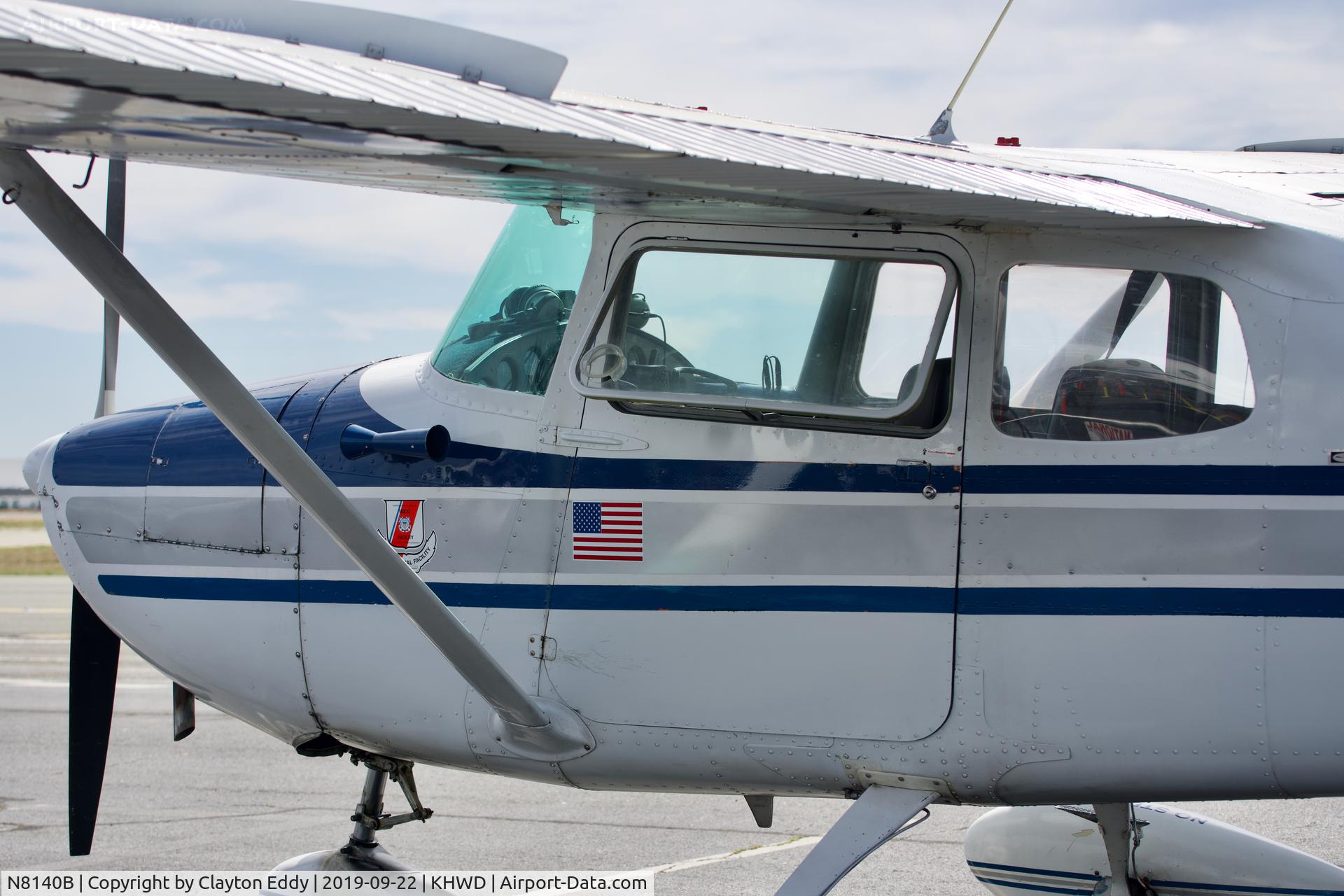 N8140B, 1957 Cessna 172 C/N 29940, Hayward Airport Open House California 2019.