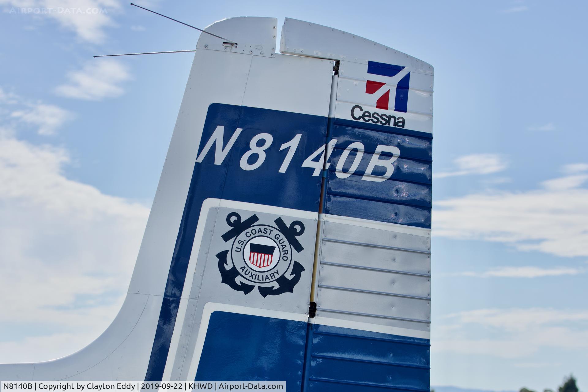 N8140B, 1957 Cessna 172 C/N 29940, Hayward Airport Open House California 2019.