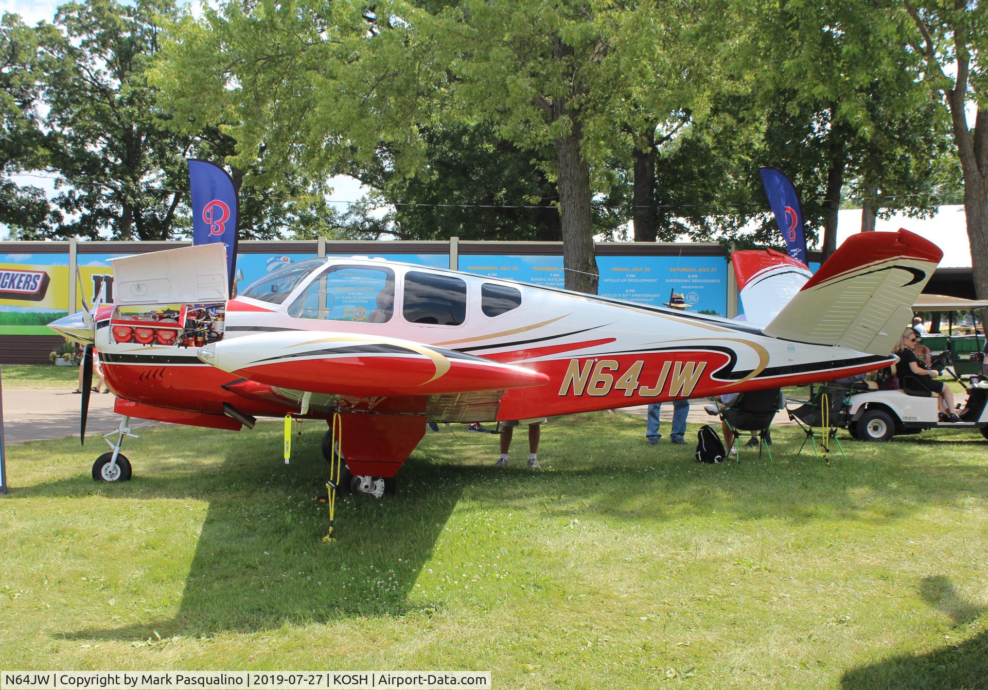 N64JW, 1957 Beech H35 Bonanza C/N D-5014, Beech H35
