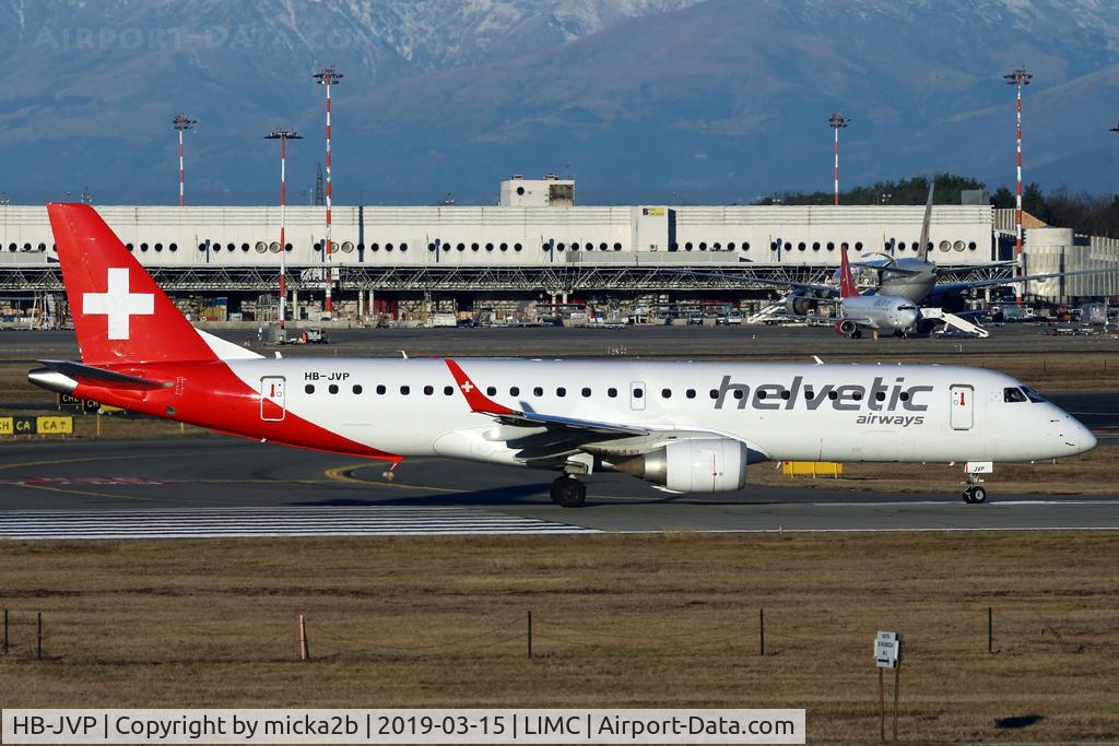 HB-JVP, 2010 Embraer 190LR (ERJ-190-100LR) C/N 19000387, Taxiing