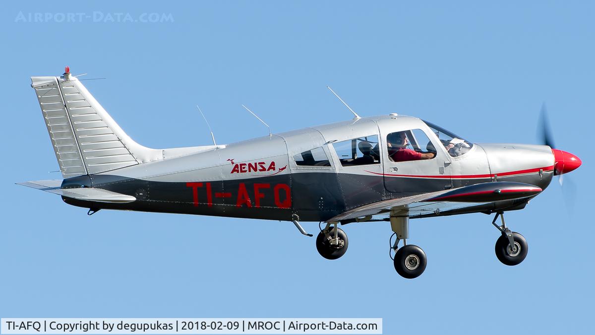 TI-AFQ, Piper PA-28 180 Cherokee C/N 28-7205258, mroc/sjo